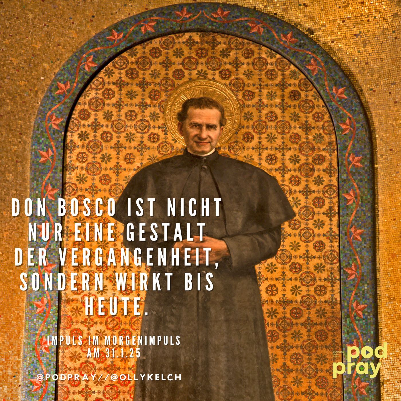 Morgengebet und Impuls am 31.1.2025 mit Oliver Kelch (Diakonatsbewerber im Bistum Münster)