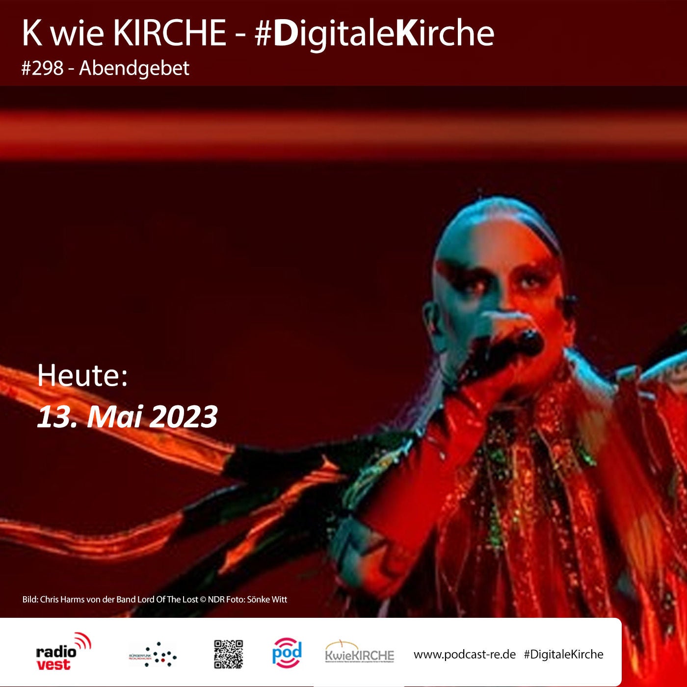 #298 K wie KIRCHE #DigitaleKirche - Abendgebet vom 13. Mai 2023