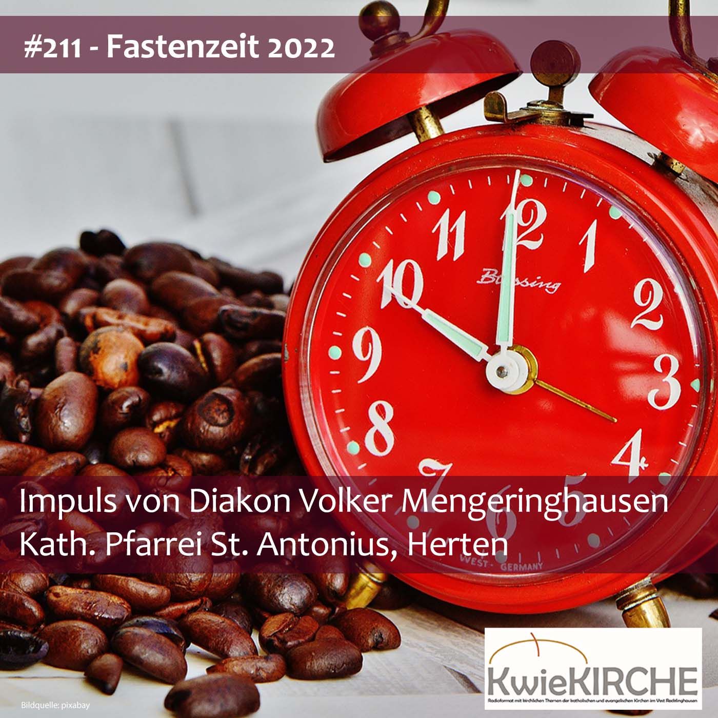 #211 KwieKIRCHE Impuls - Diakon Volker Mengeringhausen (Aschermittwoch)