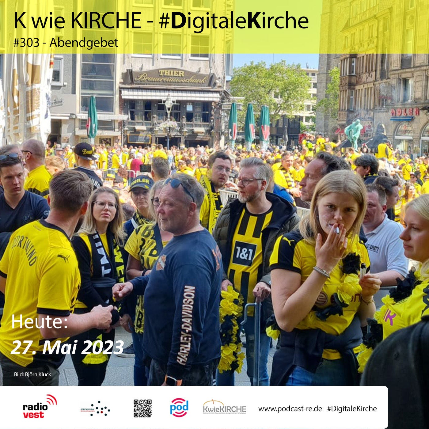 #303 K wie KIRCHE #DigitaleKirche - Abendgebet vom 27. Mai 2023 (Bayern ist Meister 2023)