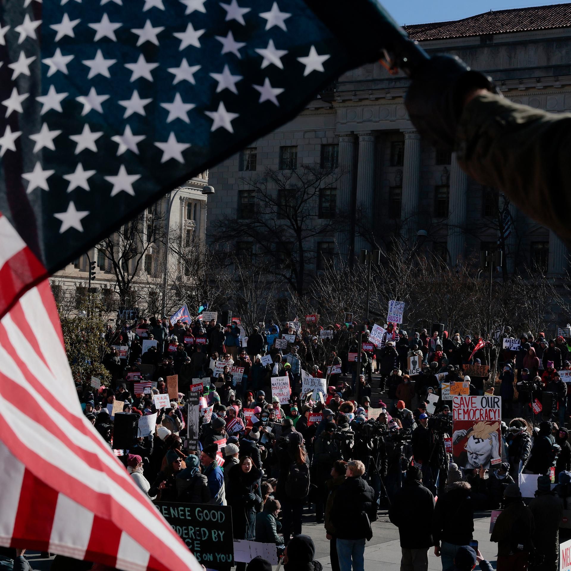Proteste gegen Trump - Wächst jetzt der Widerstand?