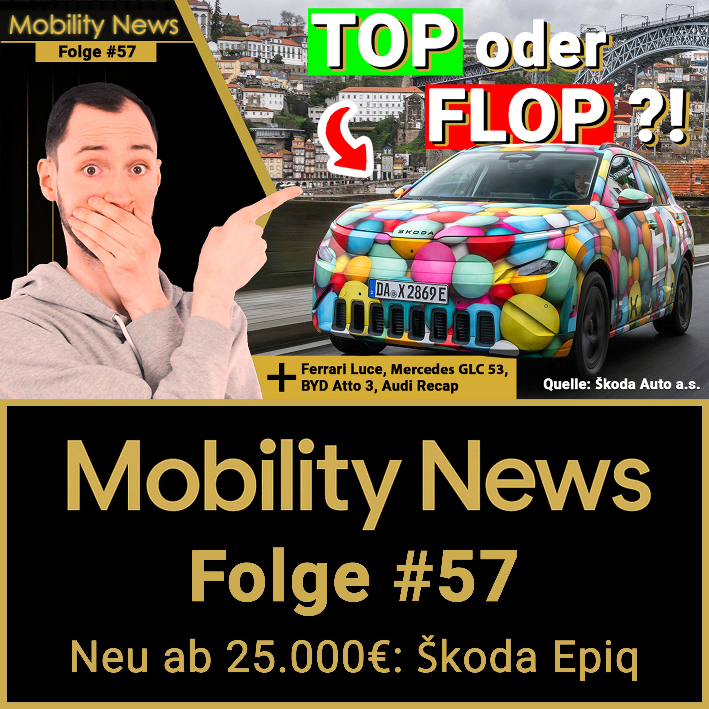 KLEINES E-SUV, RIESEN-Ansage?! 430 km und 475 L Kofferraum – Skoda Epiq (2026) | Mobility News #57