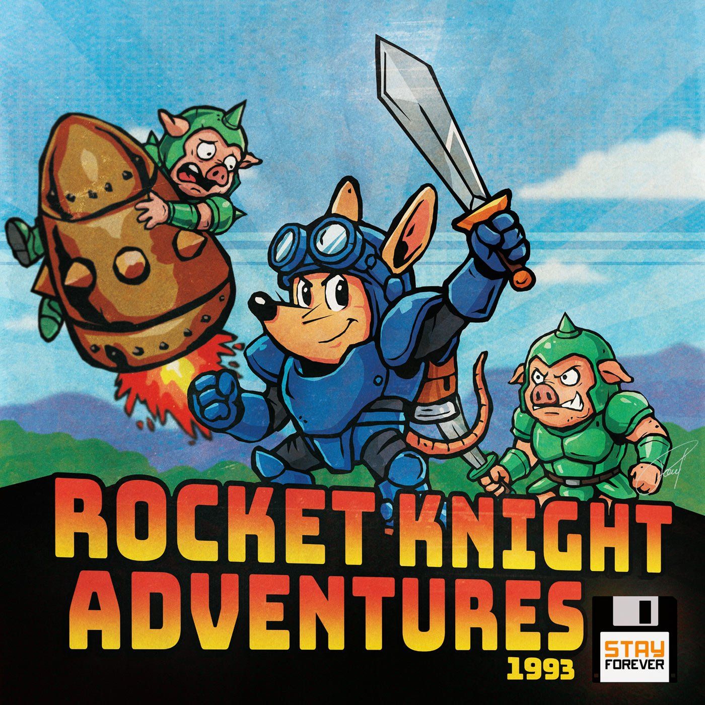 Rocket Knight Adventures (SSF 93)