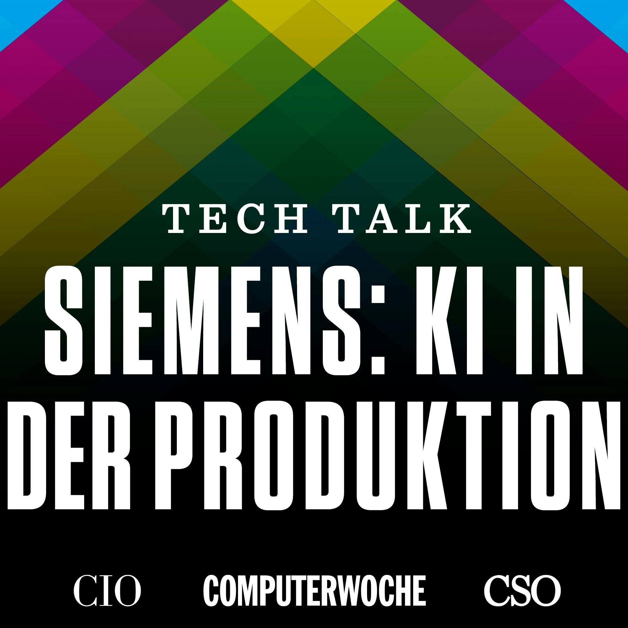 So nutzt Siemens KI in der Produktion - mit Stephan Schlauss, Siemens Digital Industries