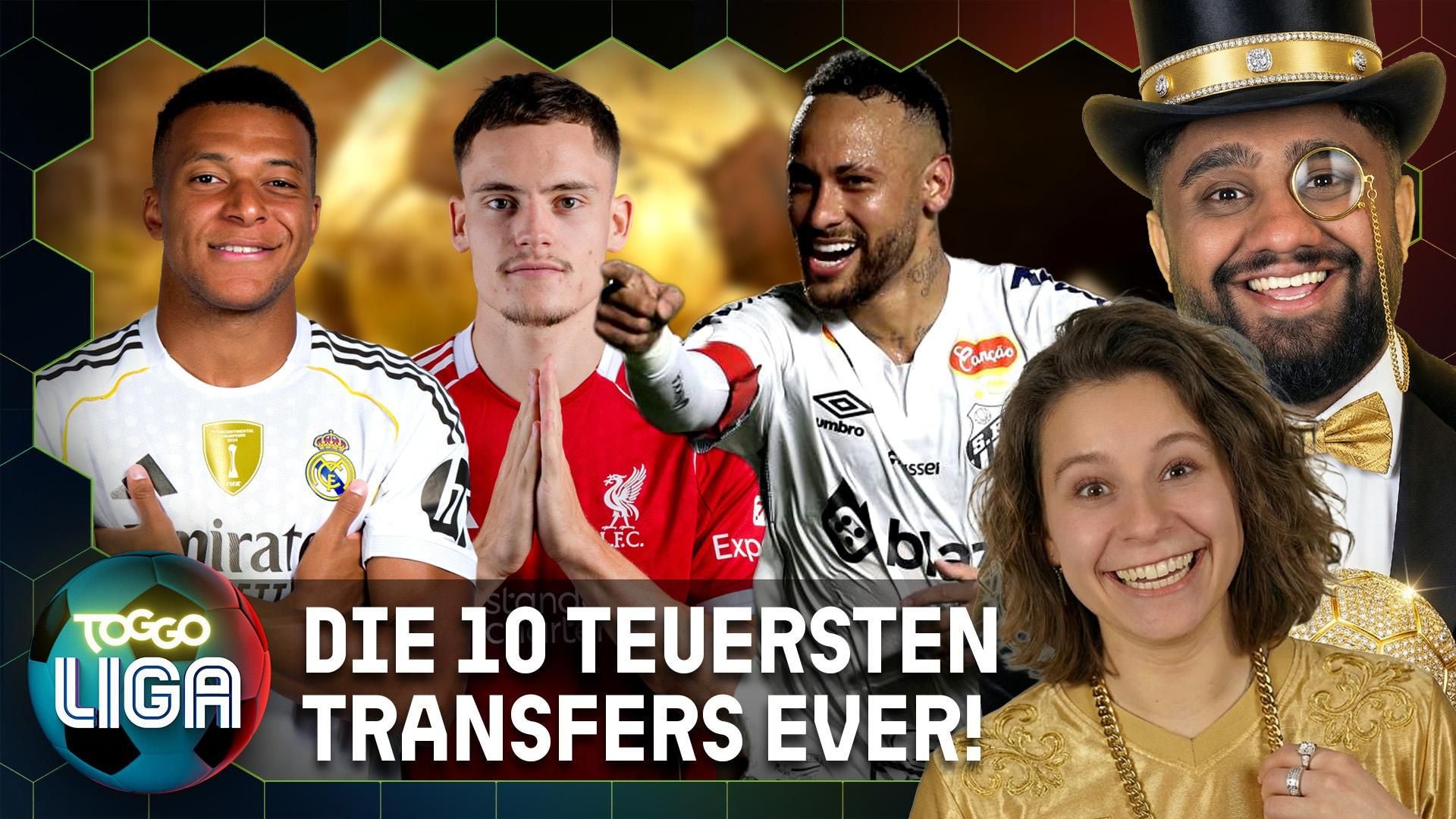 Wir reagieren auf die teuersten Transfers aller Zeiten
