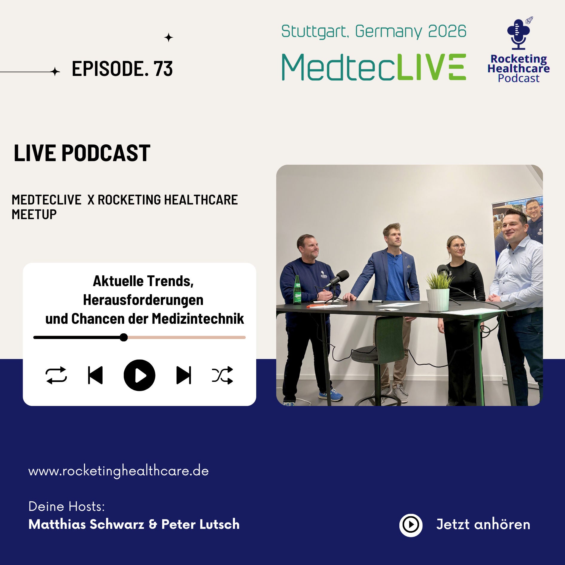 RHC 073: Aktuelle Trends, Herausforderungen und Chancen der Medizintechnik
