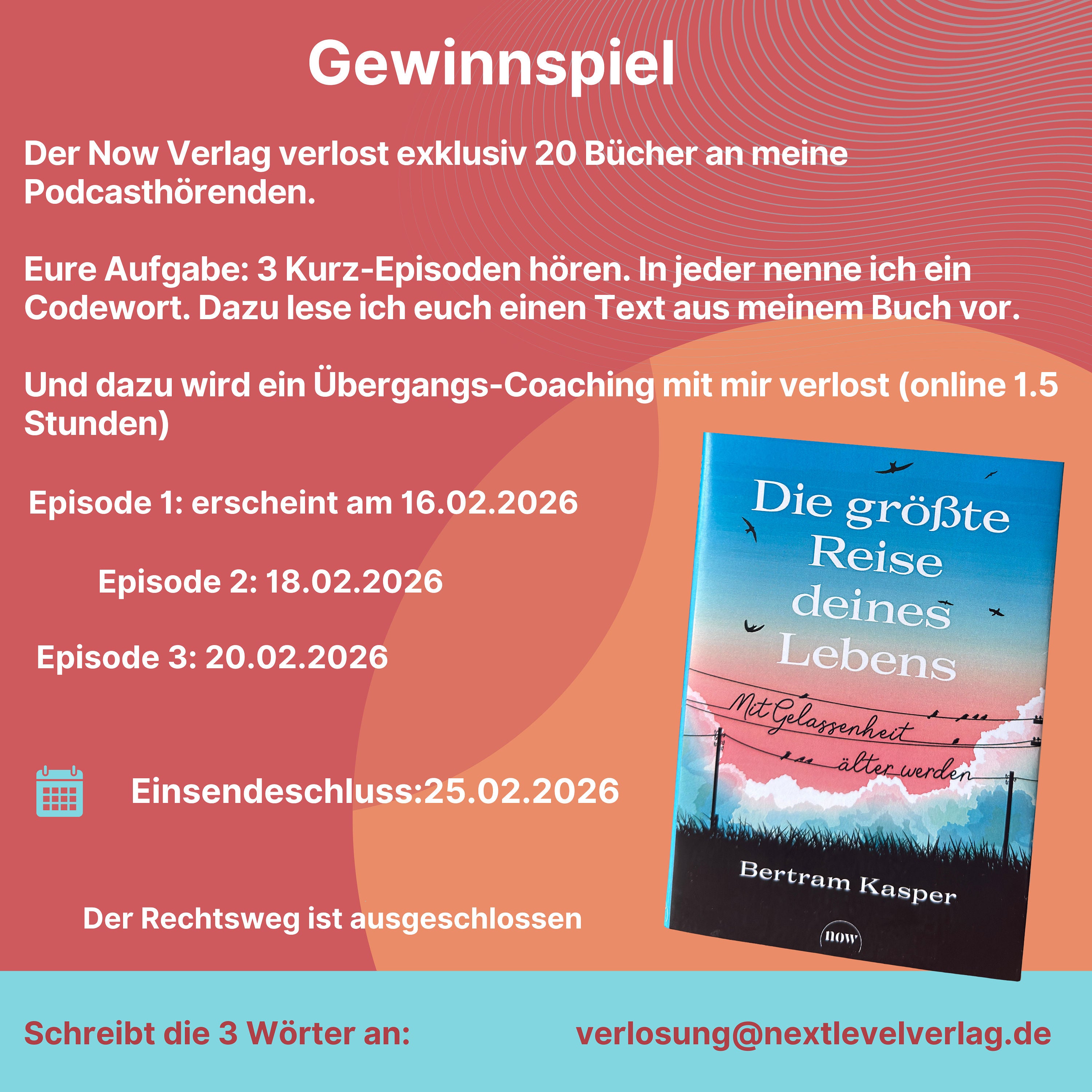 3 Episoden - 20 Bücher - 1 Gewinnspiel Teil 3
