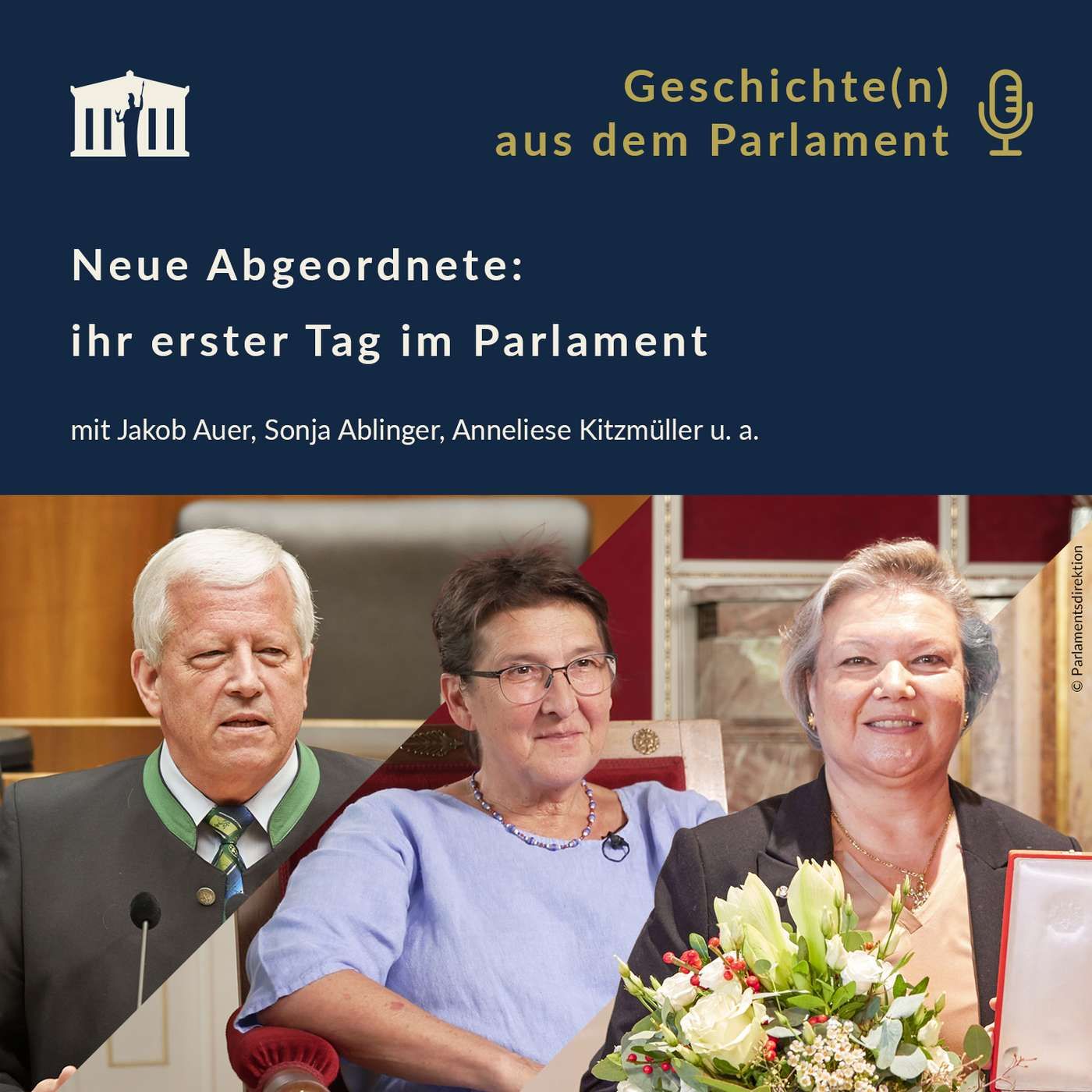 Neue Abgeordnete: ihr erster Tag im Parlament