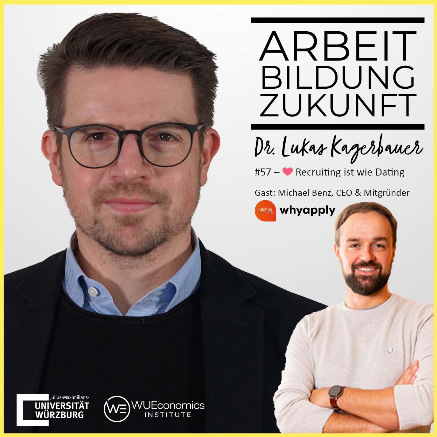#57 – Recruiting ist wie Dating - Wie Unternehmen mit Social Media Recruiting und Employer Branding die Chancen auf erfolgreiche Dates mit Bewerbern / Bewerberinnen erhöhen? | zu Gast: Michael Benz