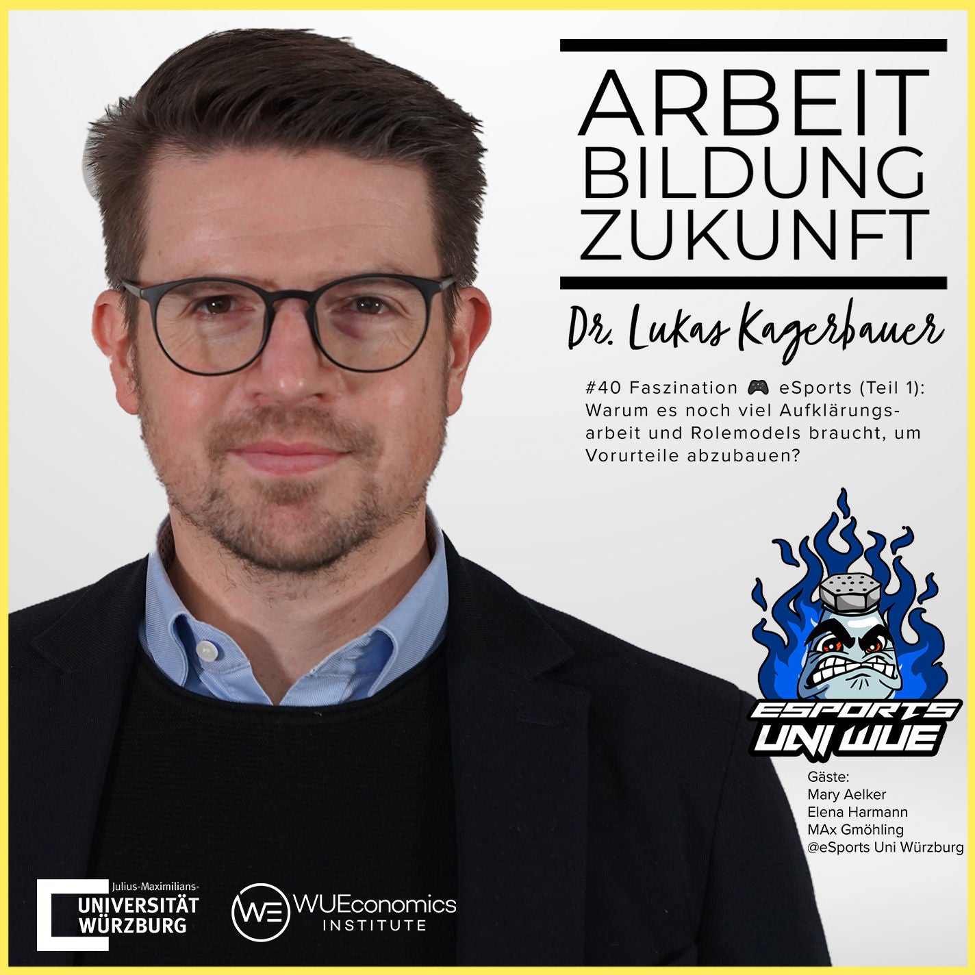 #40 Faszination 🎮 eSports (Teil 1): Warum es noch viel Aufklärungsarbeit und Rolemodels braucht, um Vorurteile abzubauen?