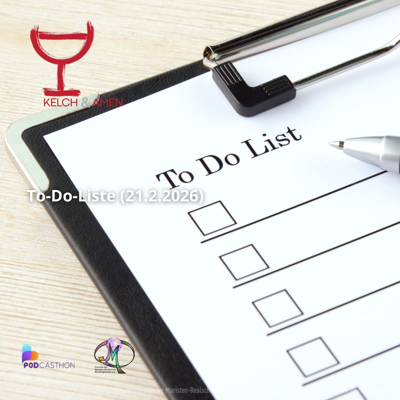 To-Do-Liste für die Fastenzeit (21.2.2026)