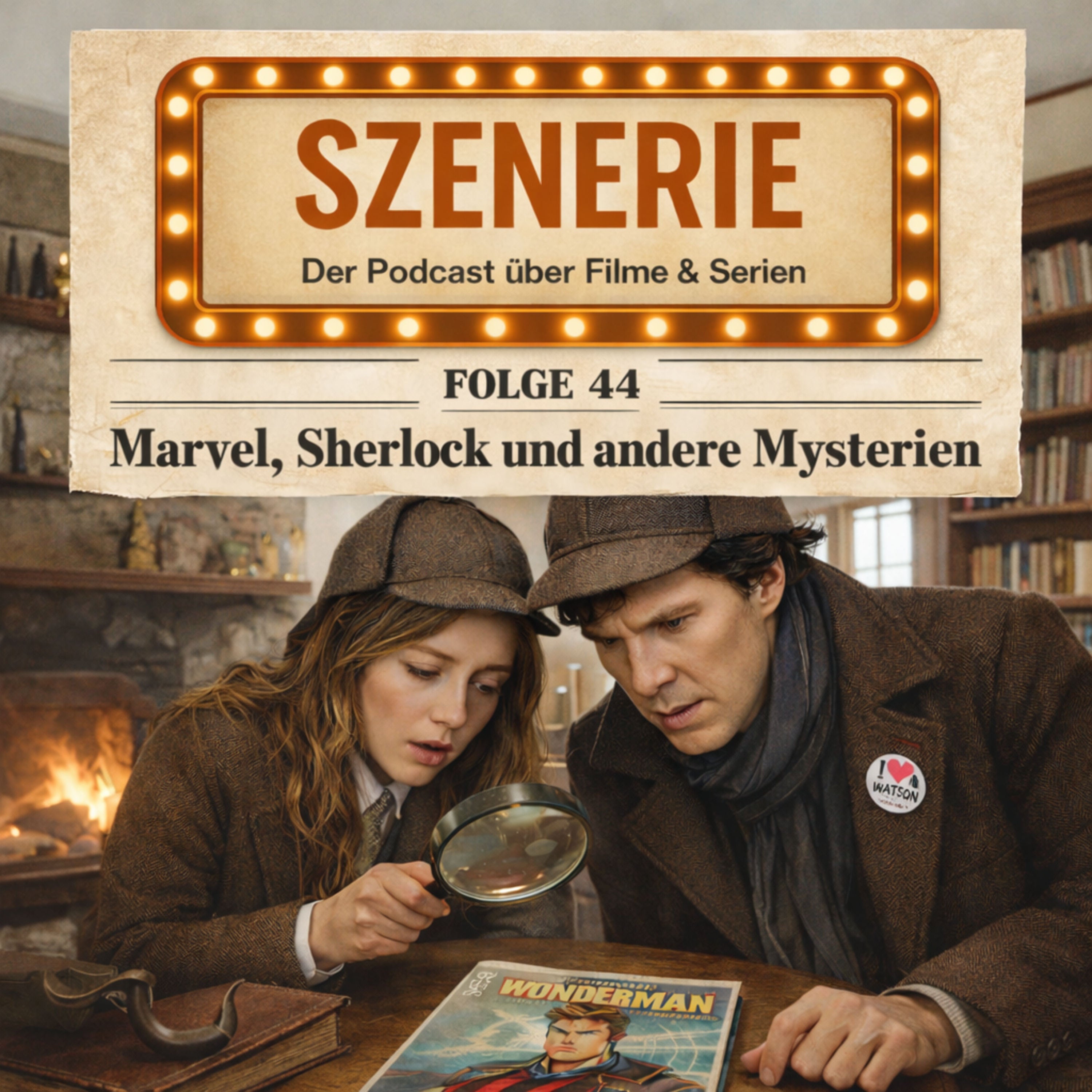 Folge 44 Marvel, Sherlock und andere Mysterien
