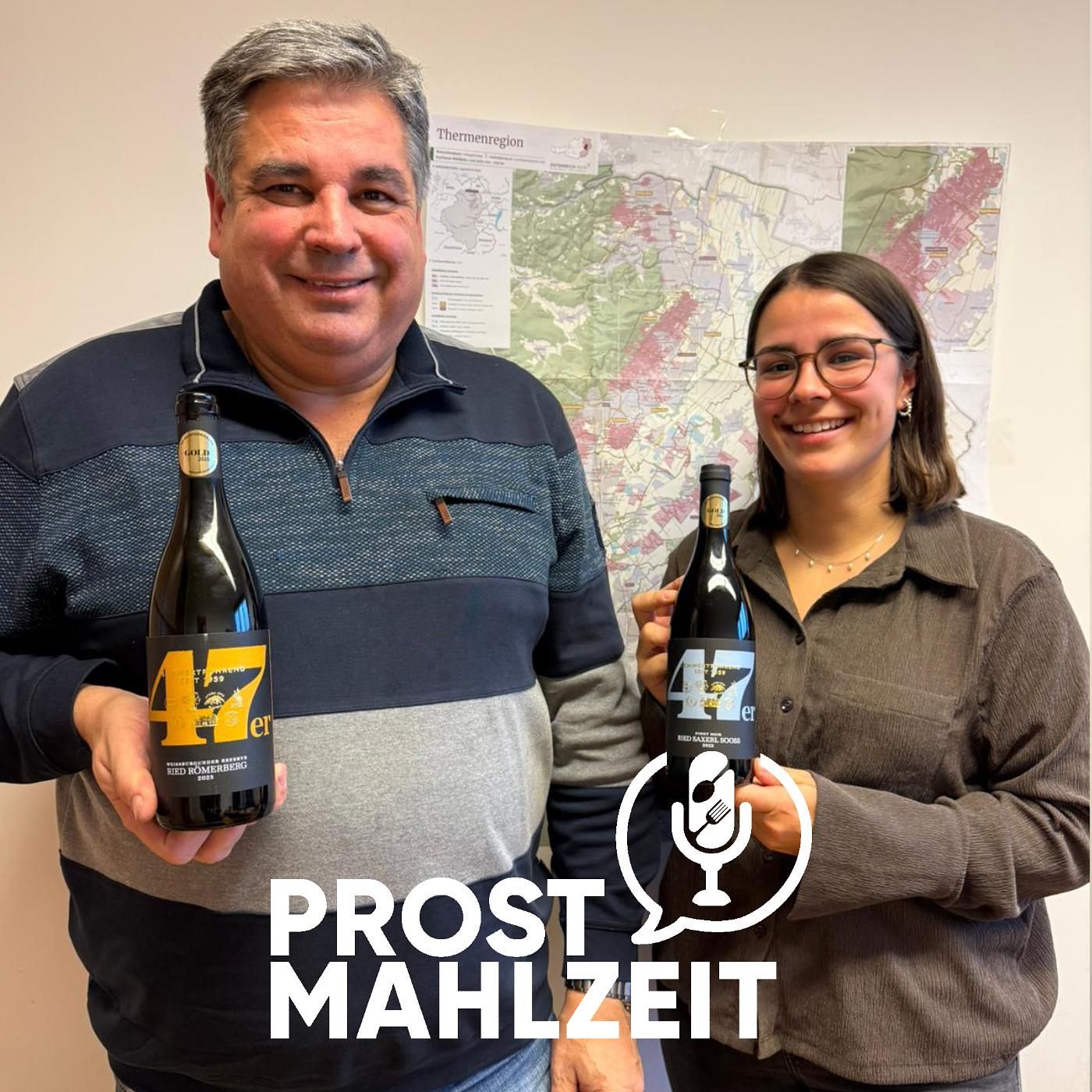 #48 Medaillenregen und Heurigenkultur - Katharina und Martin Schwertführer vom Weingut 47er Schwertführer Sooß