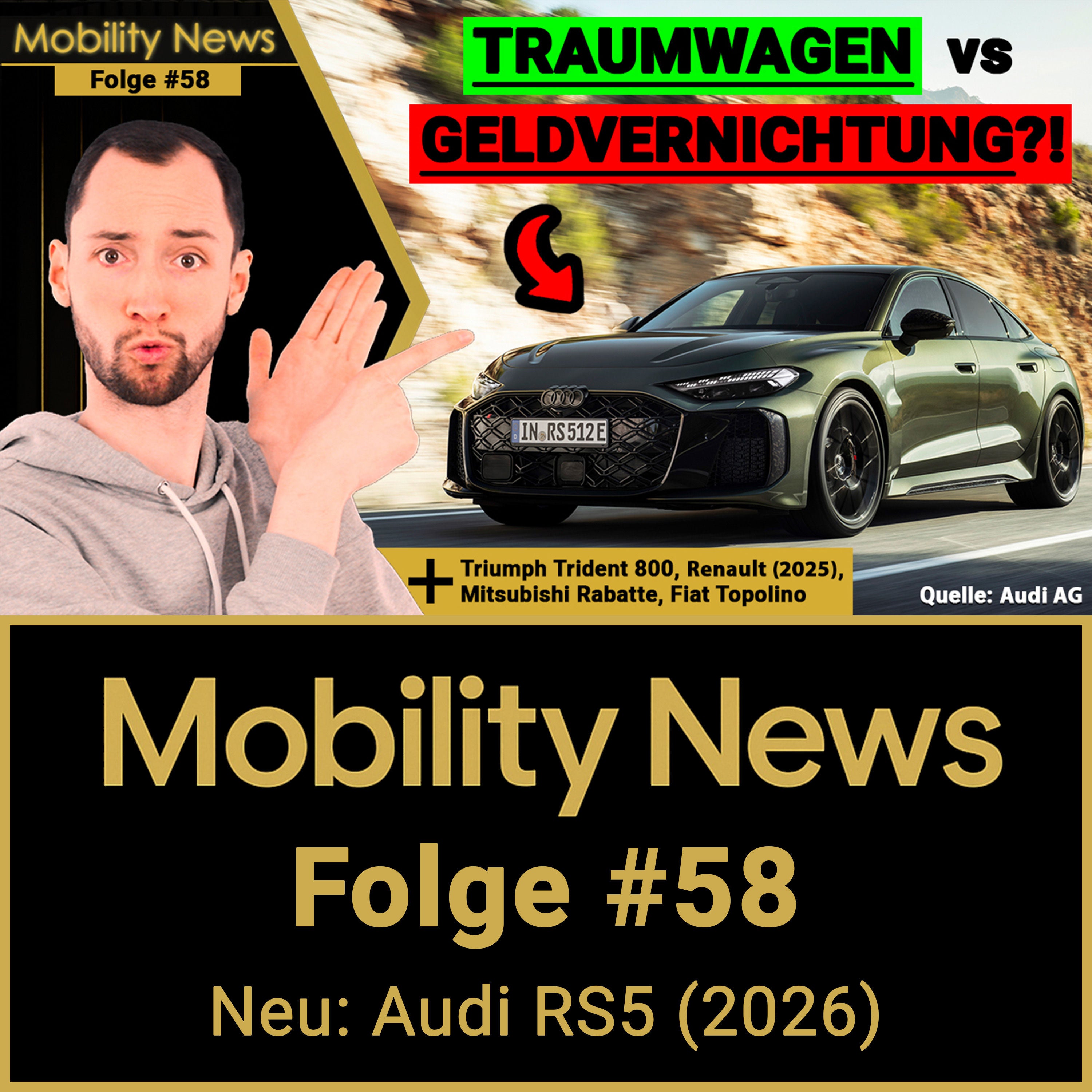 Audi macht aus „RS“ jetzt wirklich RS mit Stecker: Der neue High-Performance Plug-in-Hybrid bringt 639 PS Systemleistung
