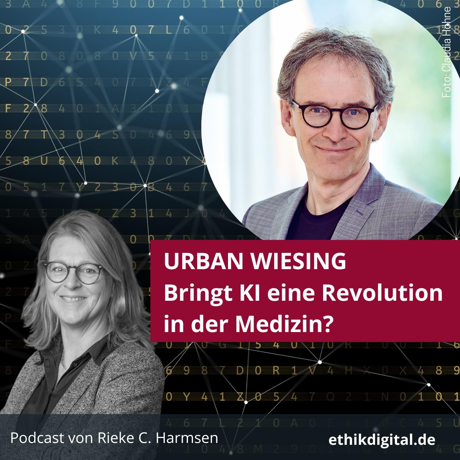 Urban Wiesing: Bringt KI eine Revolution in der Medizin? Podcast Ethik Digital