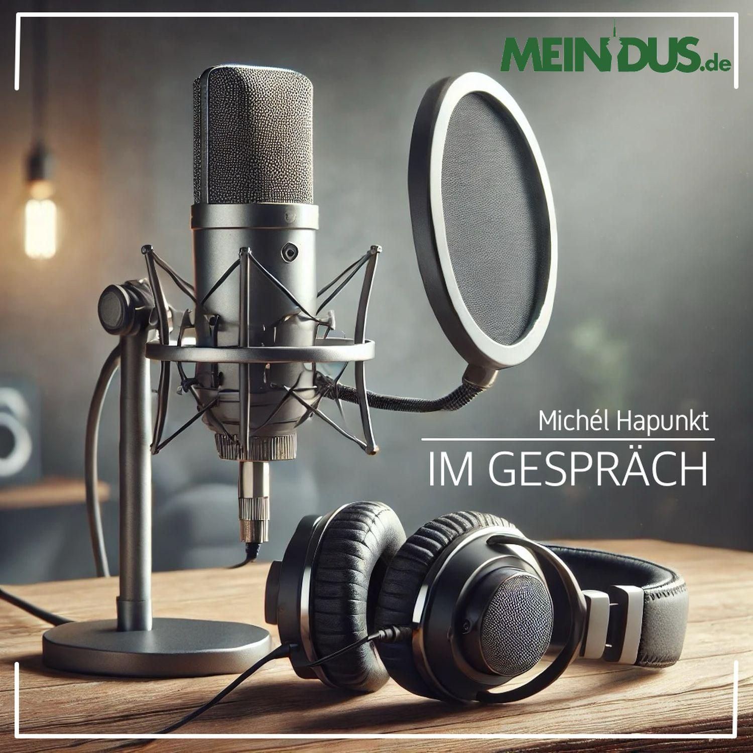 Michél Hapunkt im Gespräch