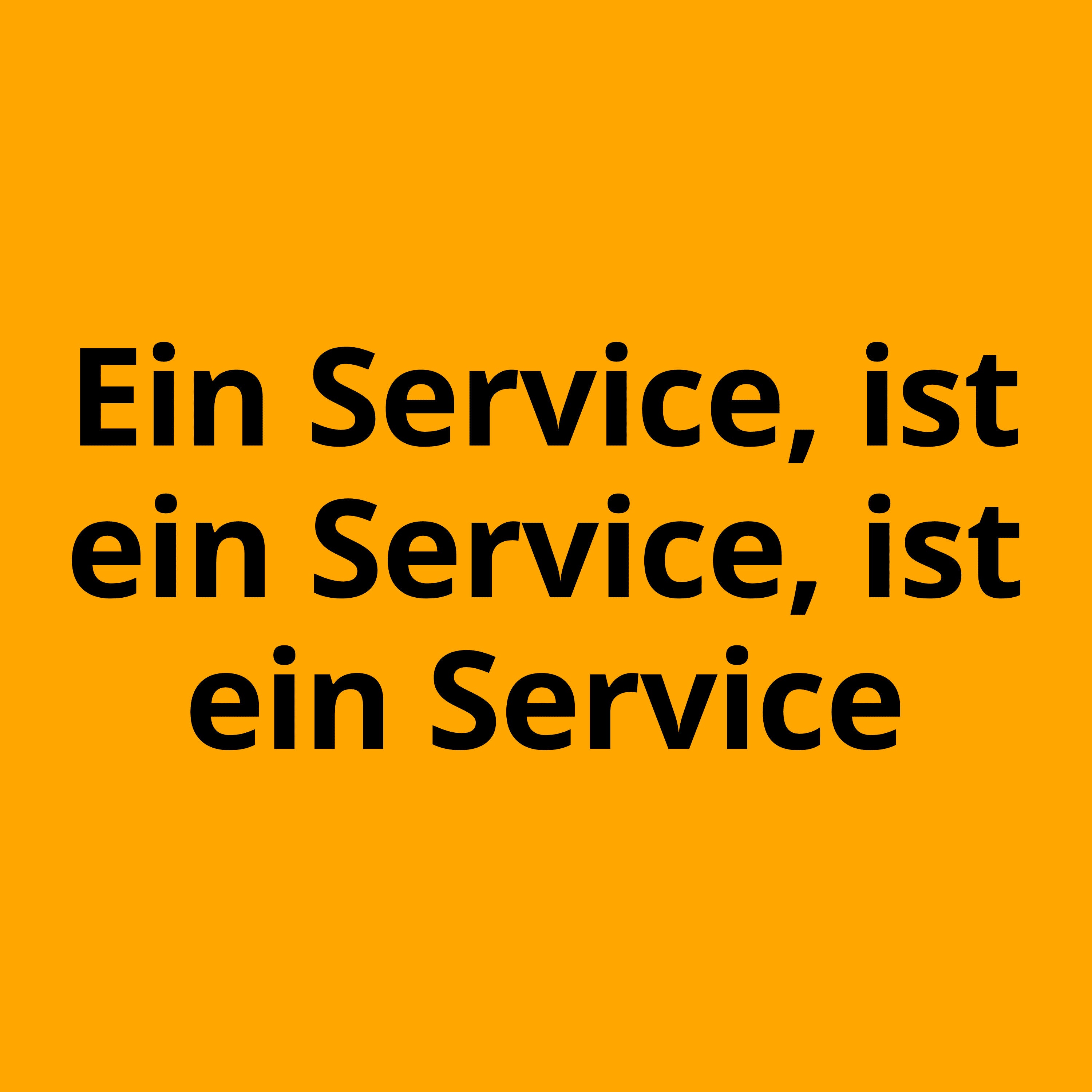 Warum ich nicht mehr von Business- und technischen Services spreche