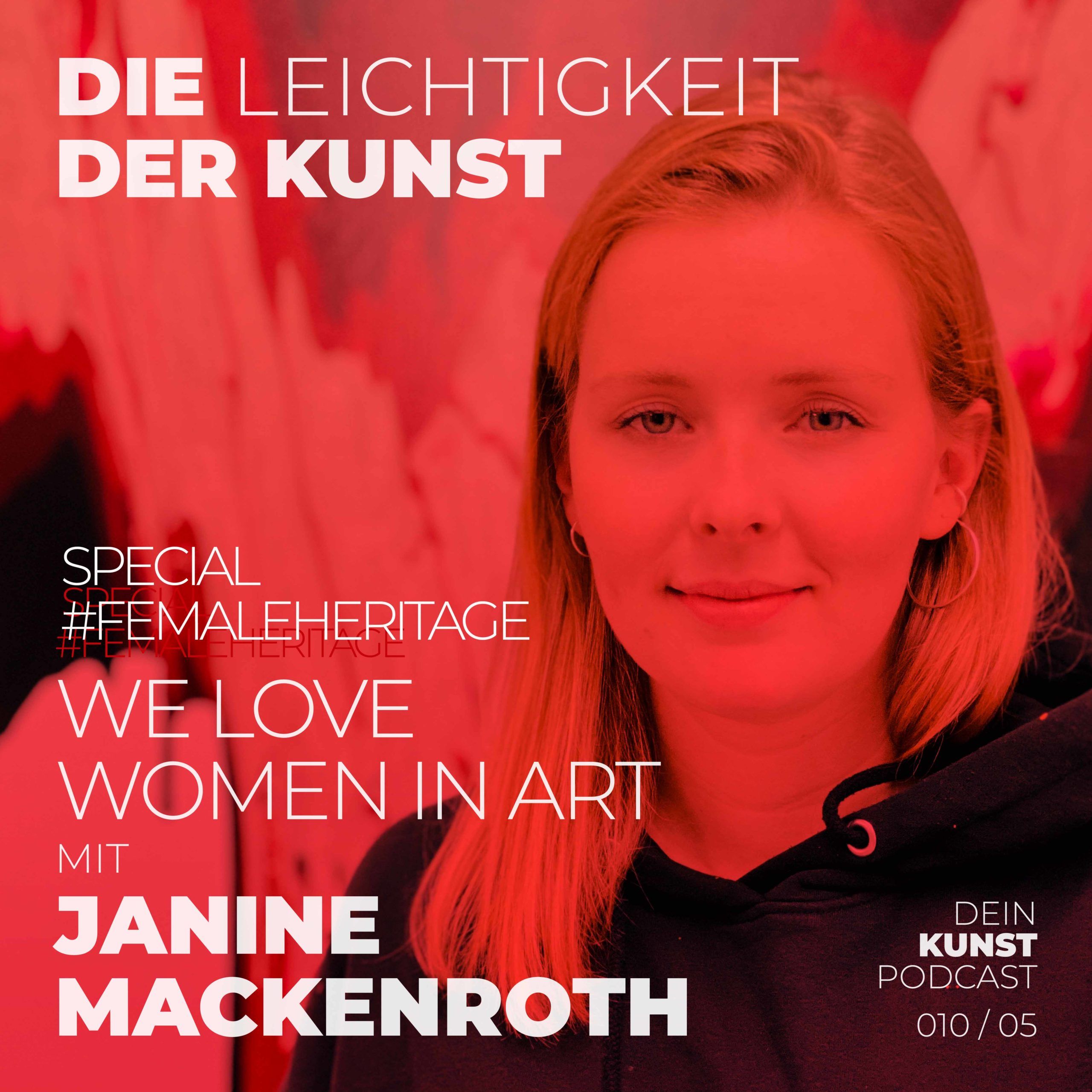 Janine Mackenroth: WE LOVE WOMEN IN ART