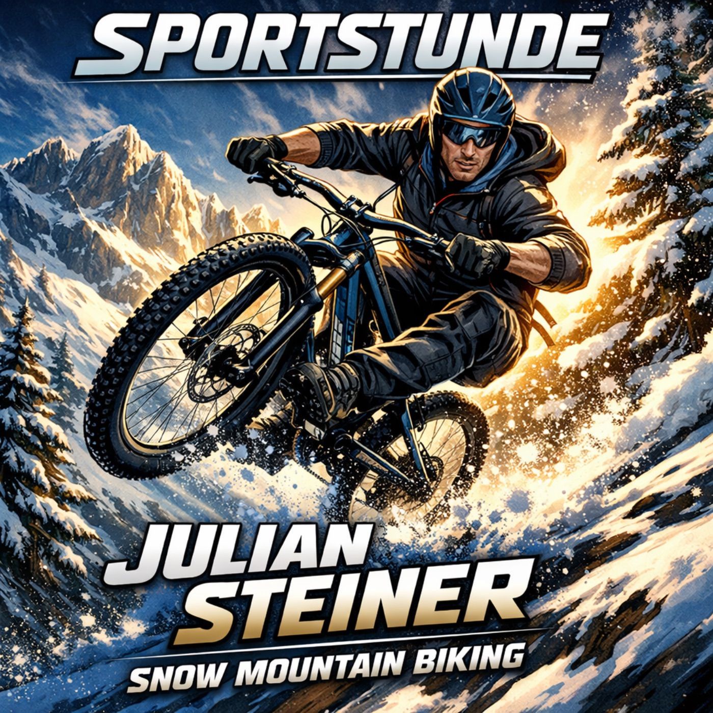 Julian Steiner, Snow Mountainbiking – Wenn Downhill auf Winter trifft