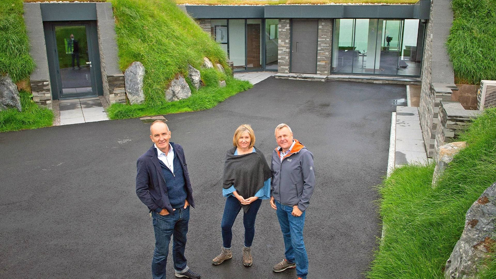 Ein Haus auf der Klippe