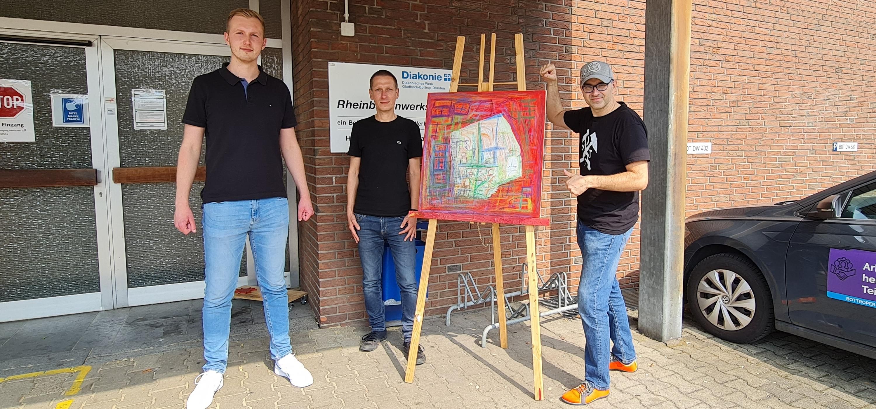 Behindertenwerkstatt Kunstabteilung der Diakonie in Bottrop #10