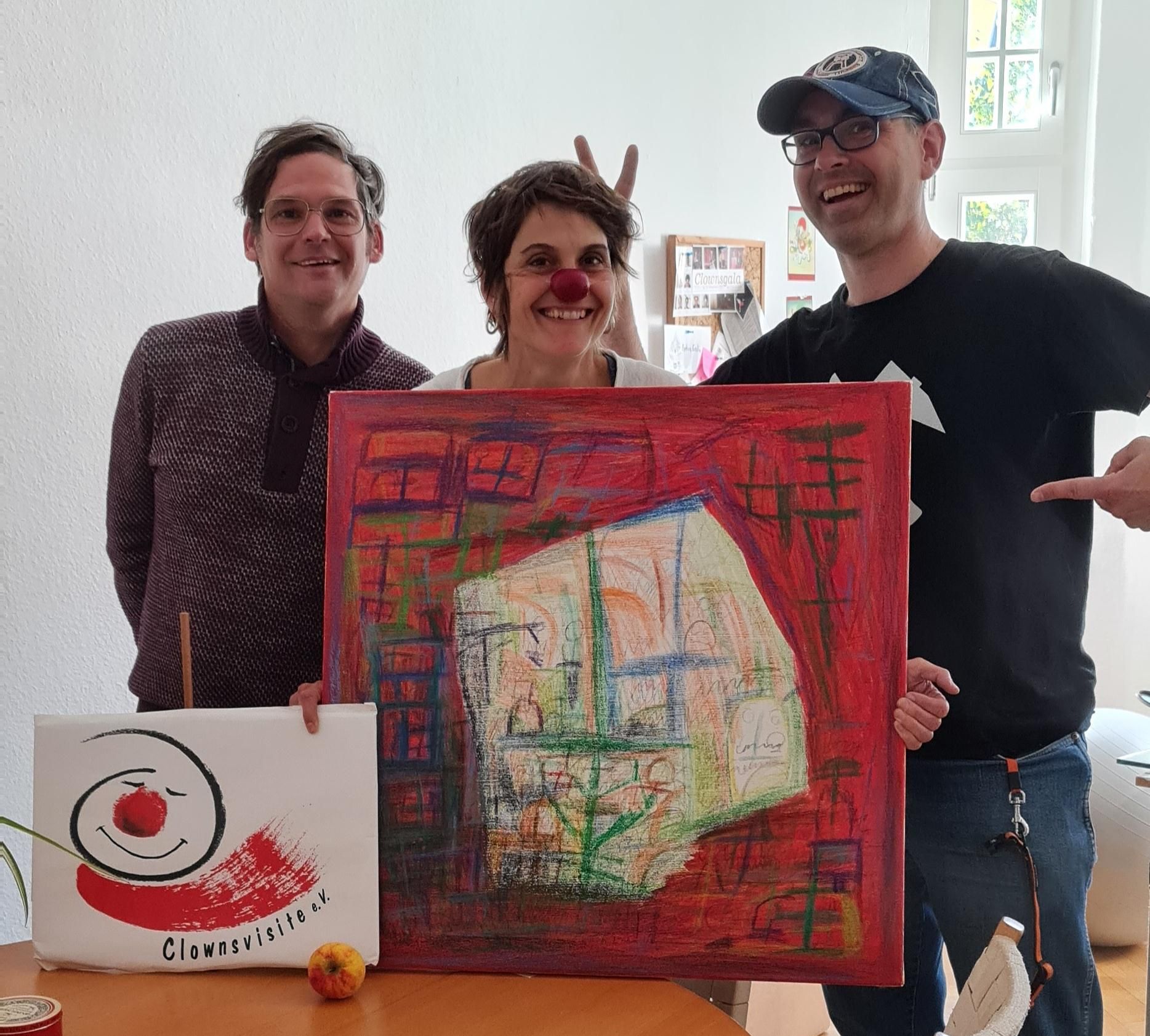 Lachen mit der Clownsvisite #9