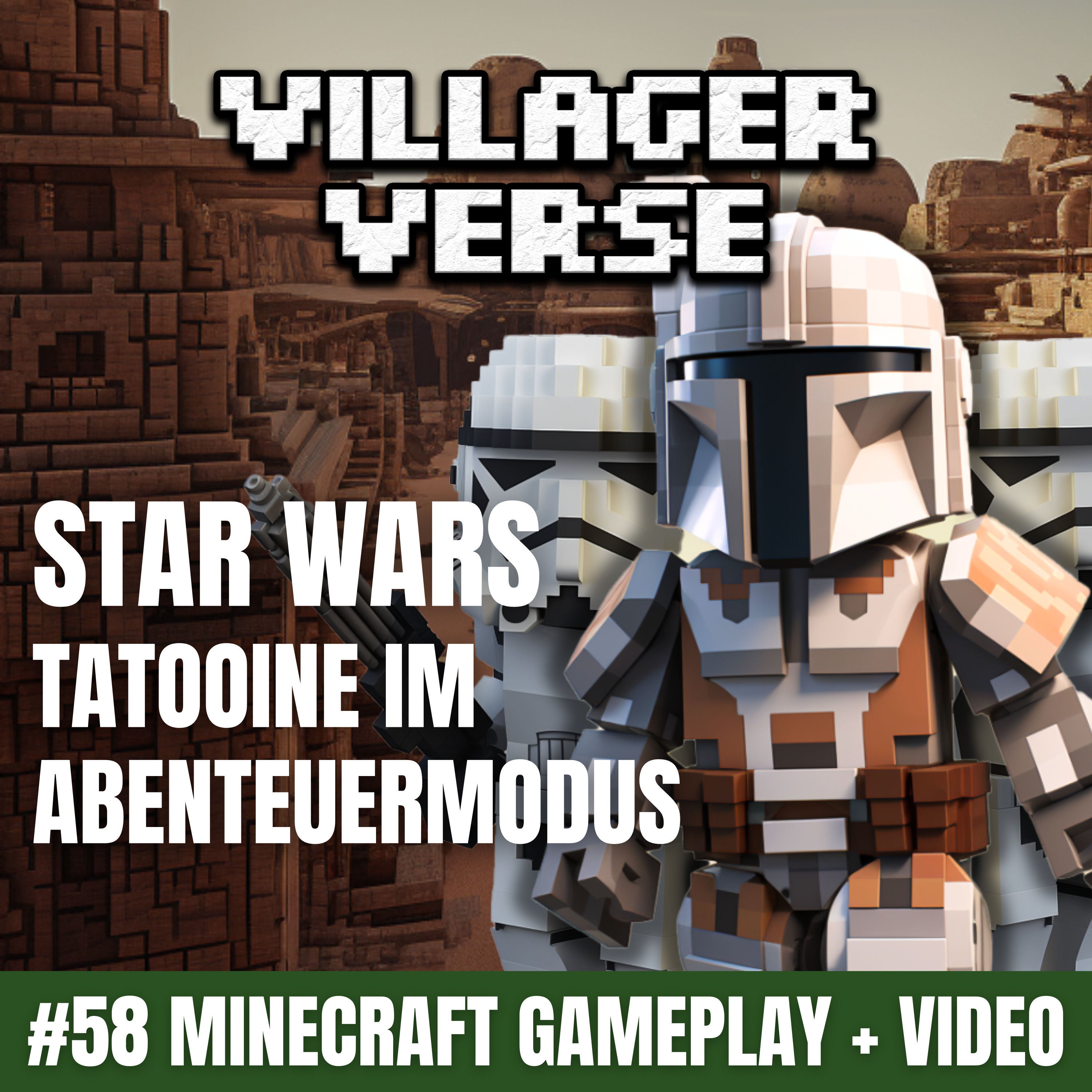 Minecraft Star Wars | Tatooine im Abenteuermodus 🦣 #58