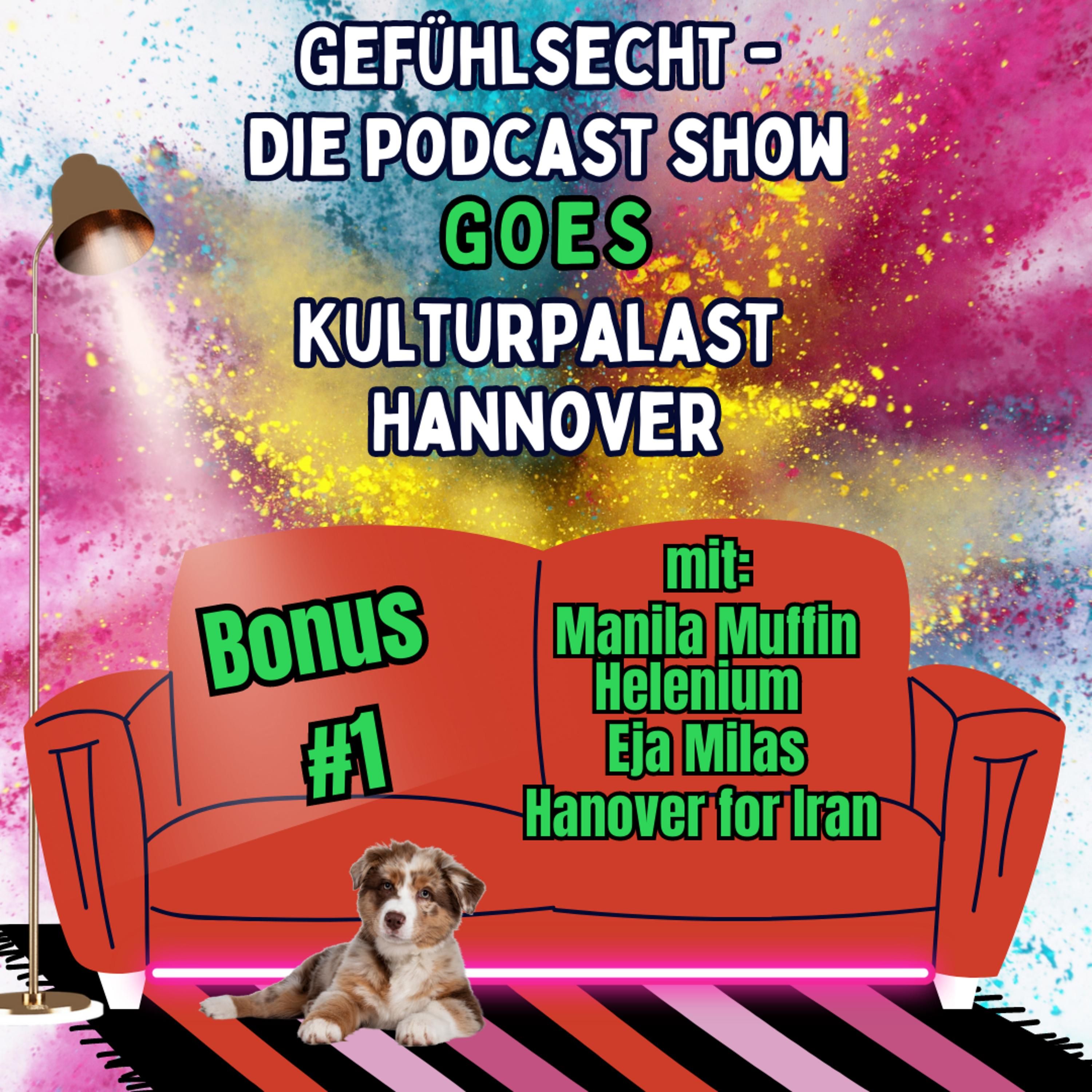 Gefühlsecht goes Kulturpalast: über Flinta, Iran und Musik - Bonus 1