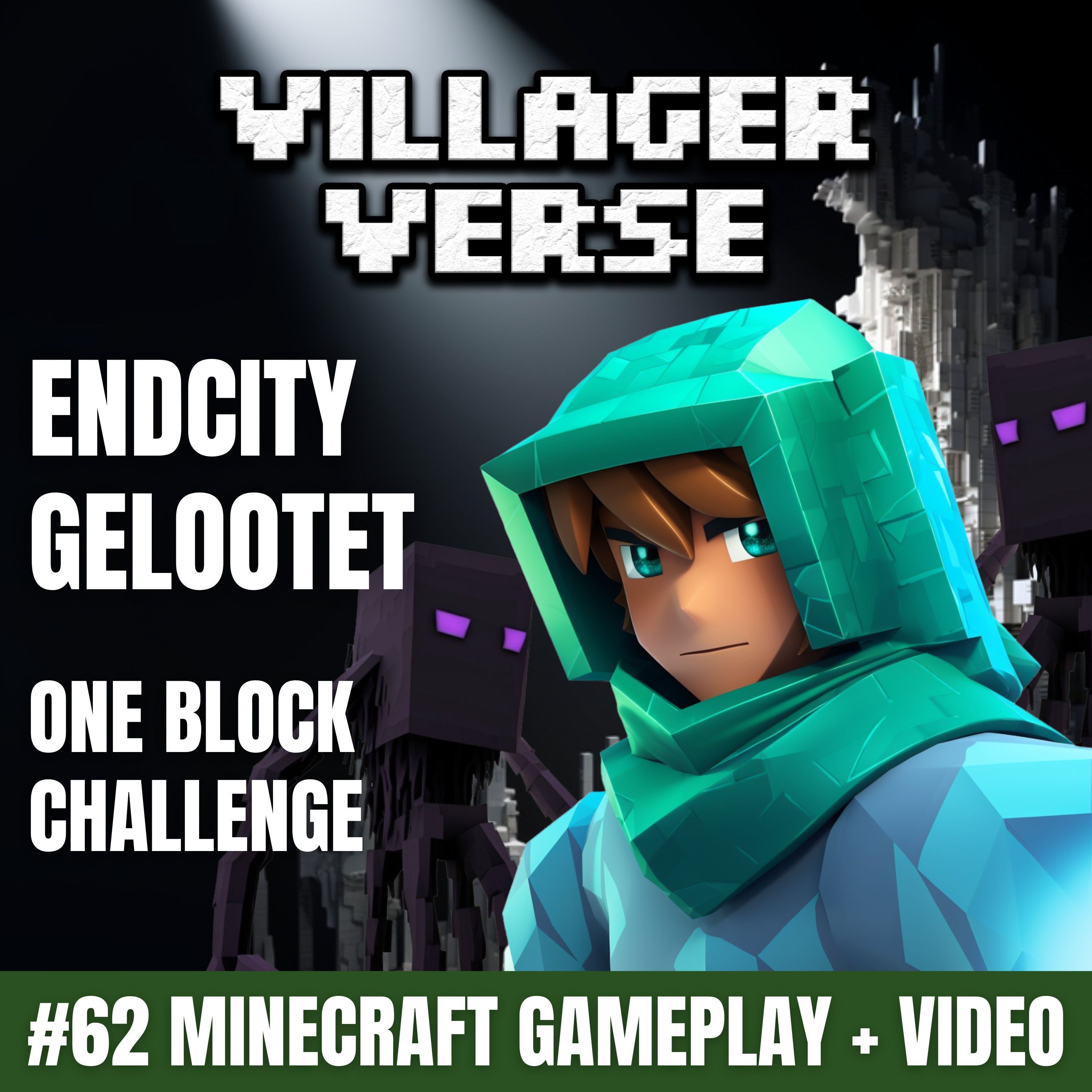 Endcity gelootet | Minecraft One Block Challenge 🌆 #62