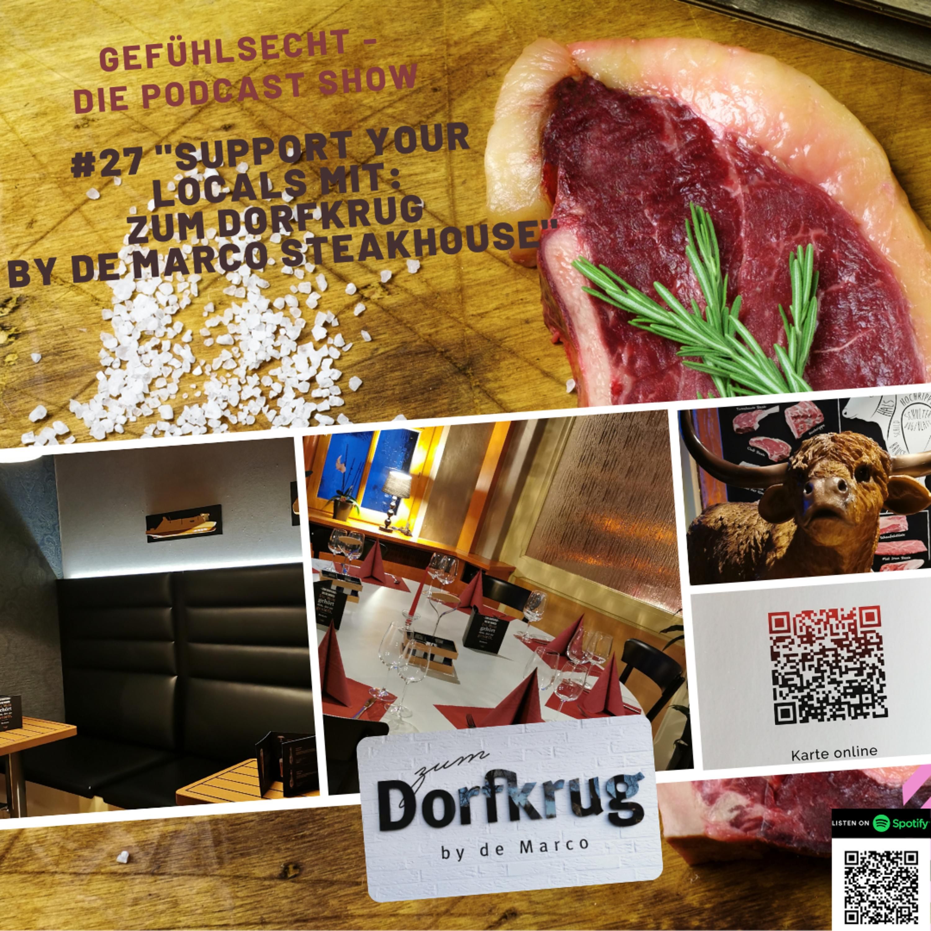 SUPPORT YOUR LOCALS: Zum Dorfkrug by deMarco Steakhouse - Episode 27