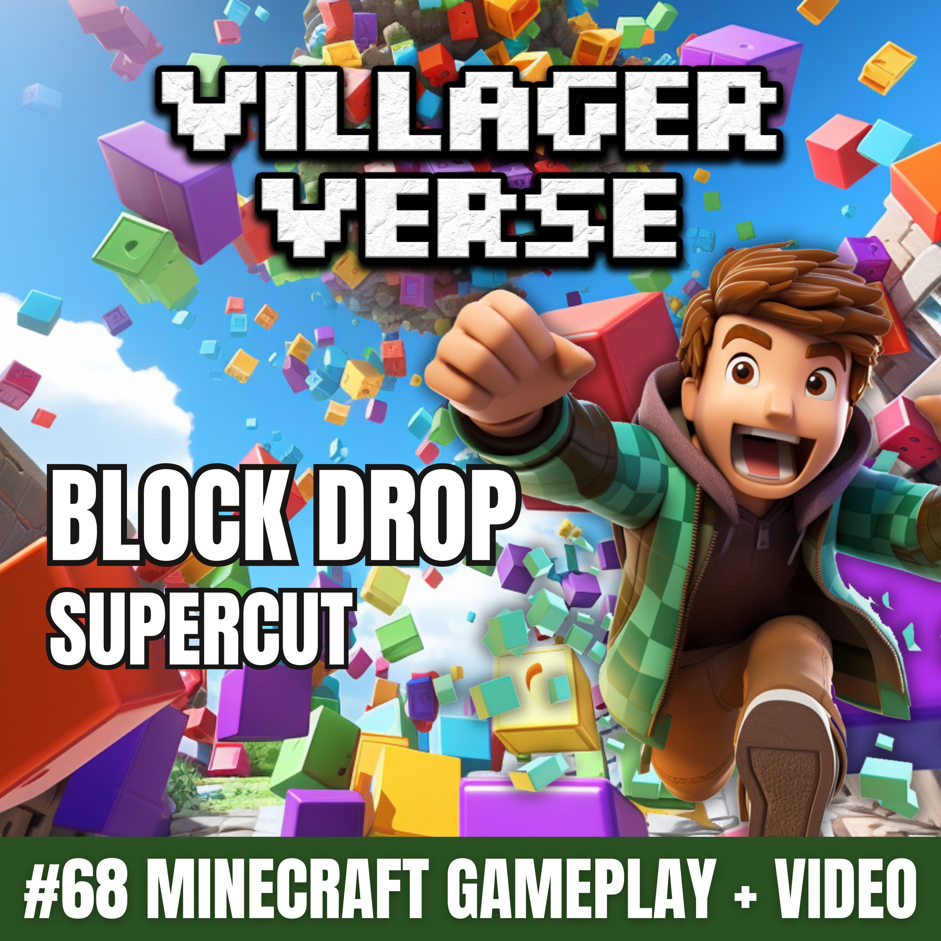 Block Drop Supercut 🟩🟪 #68