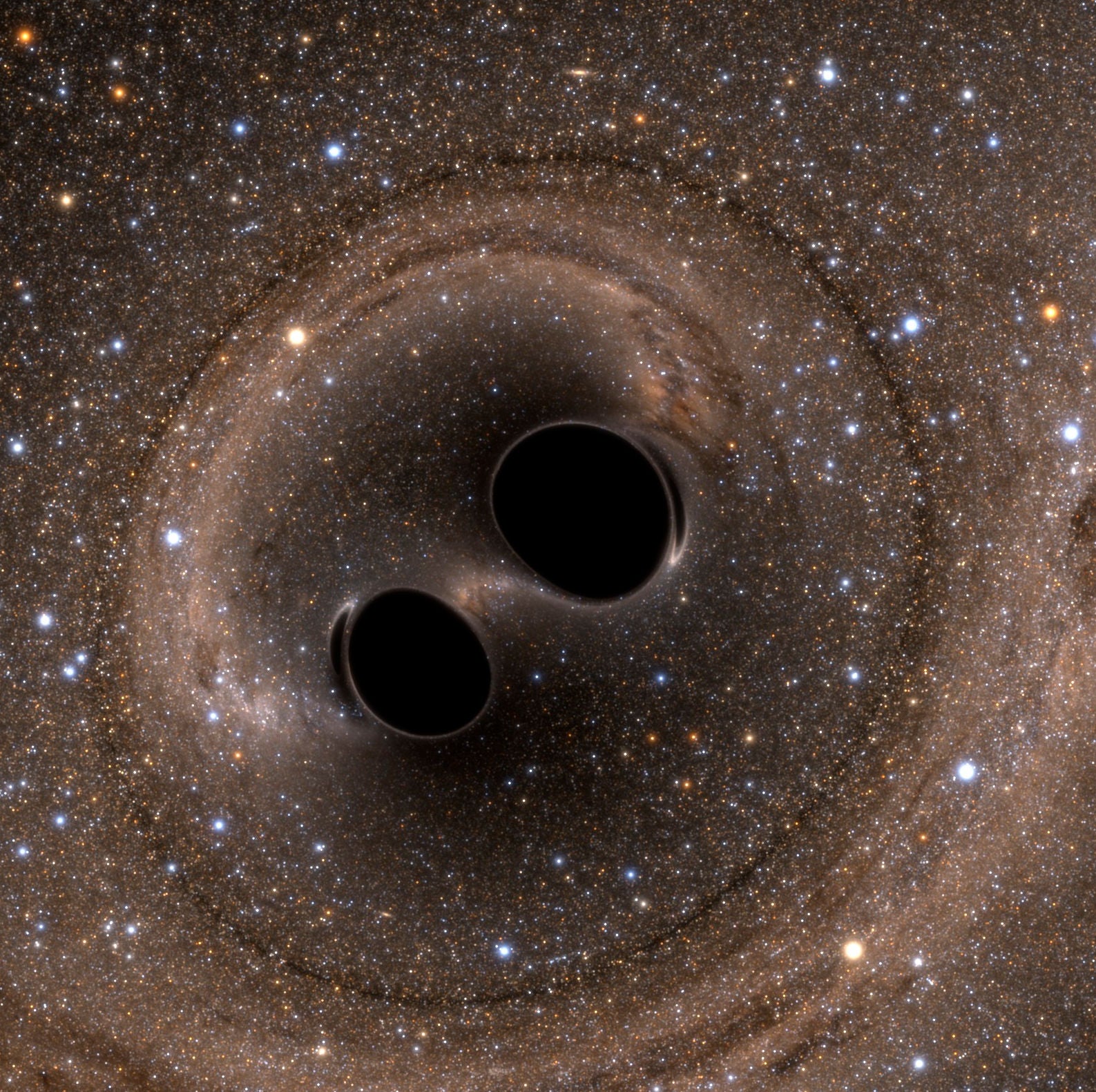 Schwarze Löcher: Wenn die Raumzeit zu stark zittert