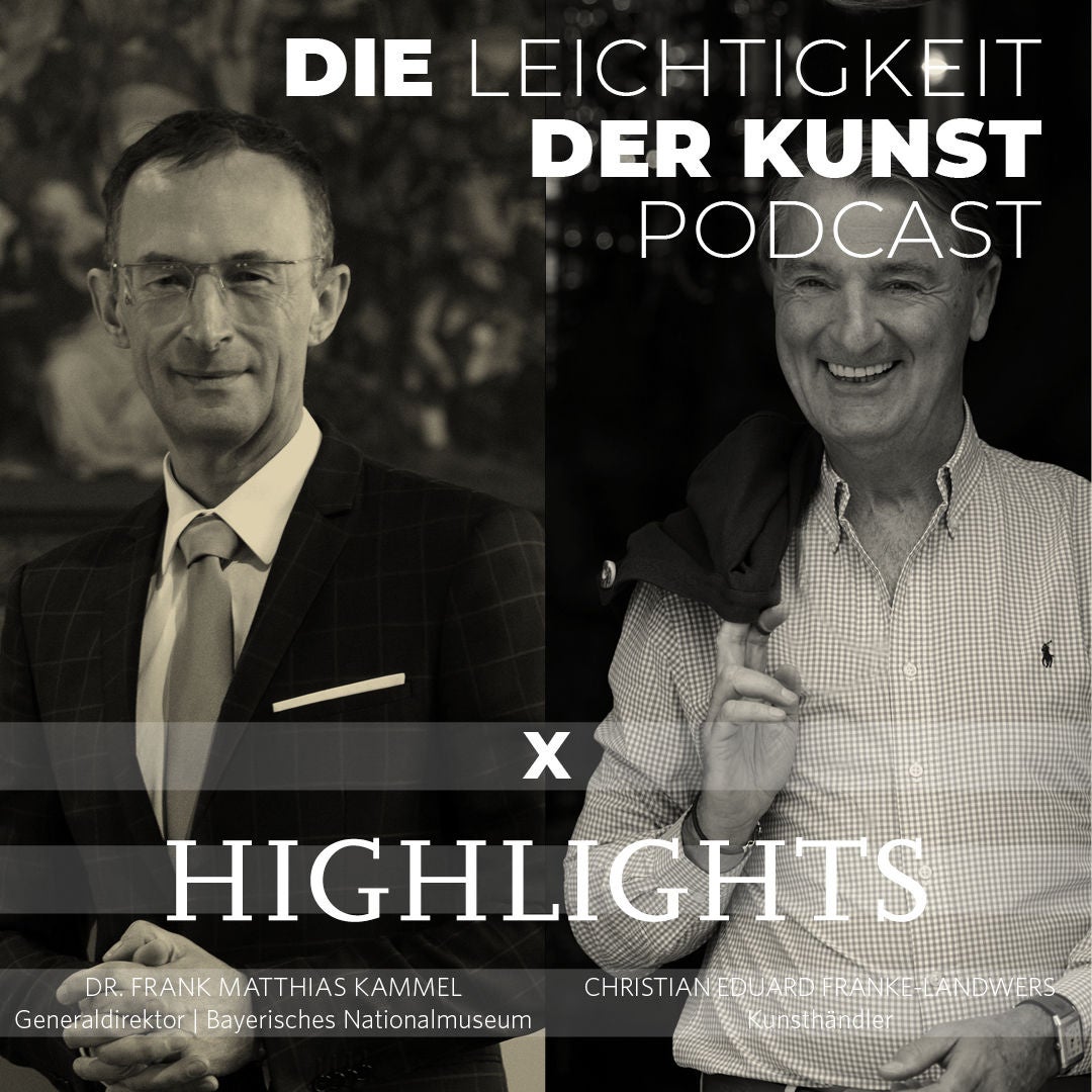 Munich HIGHLIGHTS Podcast: Kunsthandwerk im neuen Gewand mit Dr. Frank Matthias Kammel und Christian Eduard Franke-Landwers