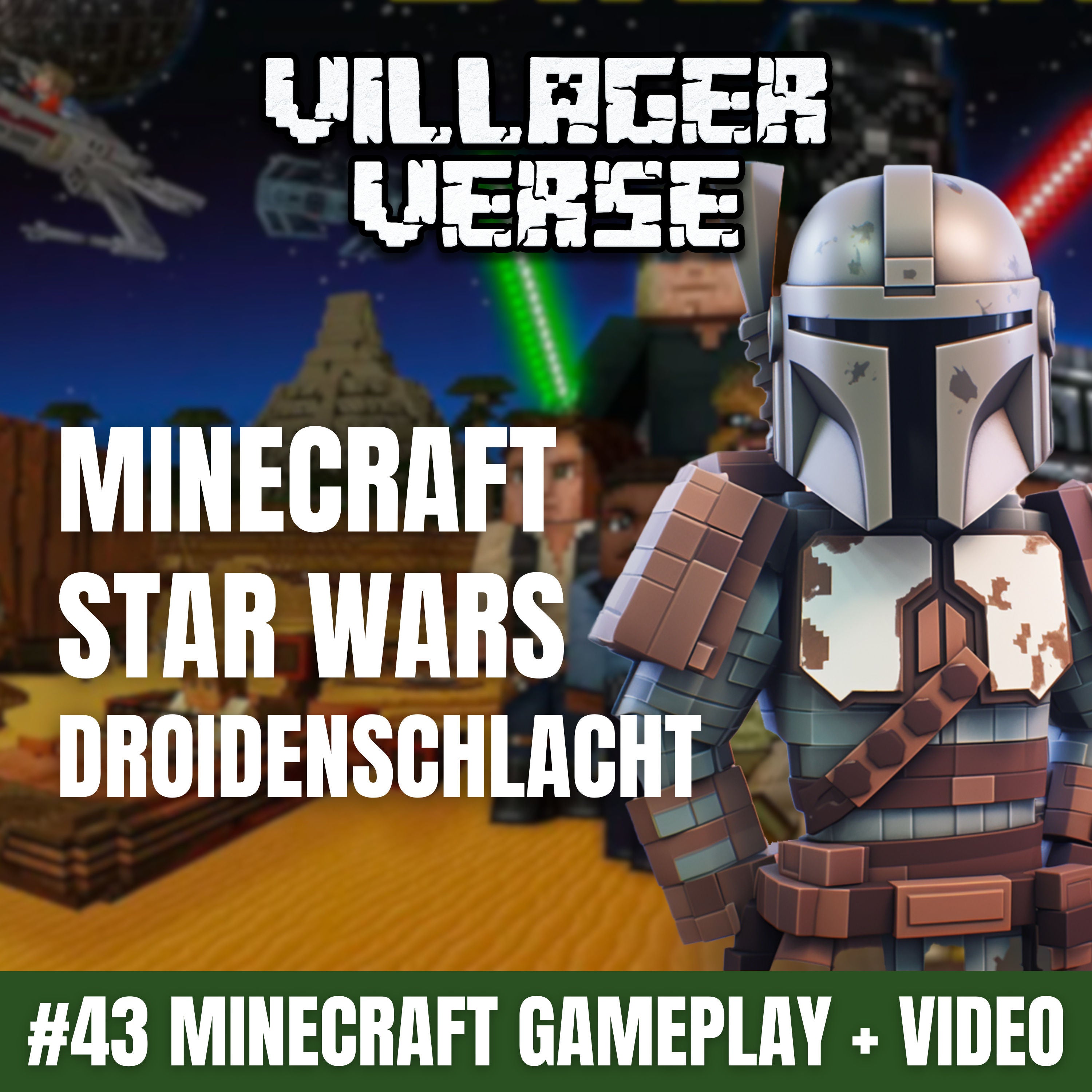 Minecraft Star Wars - Droidenschlacht 🤖🔥 #43