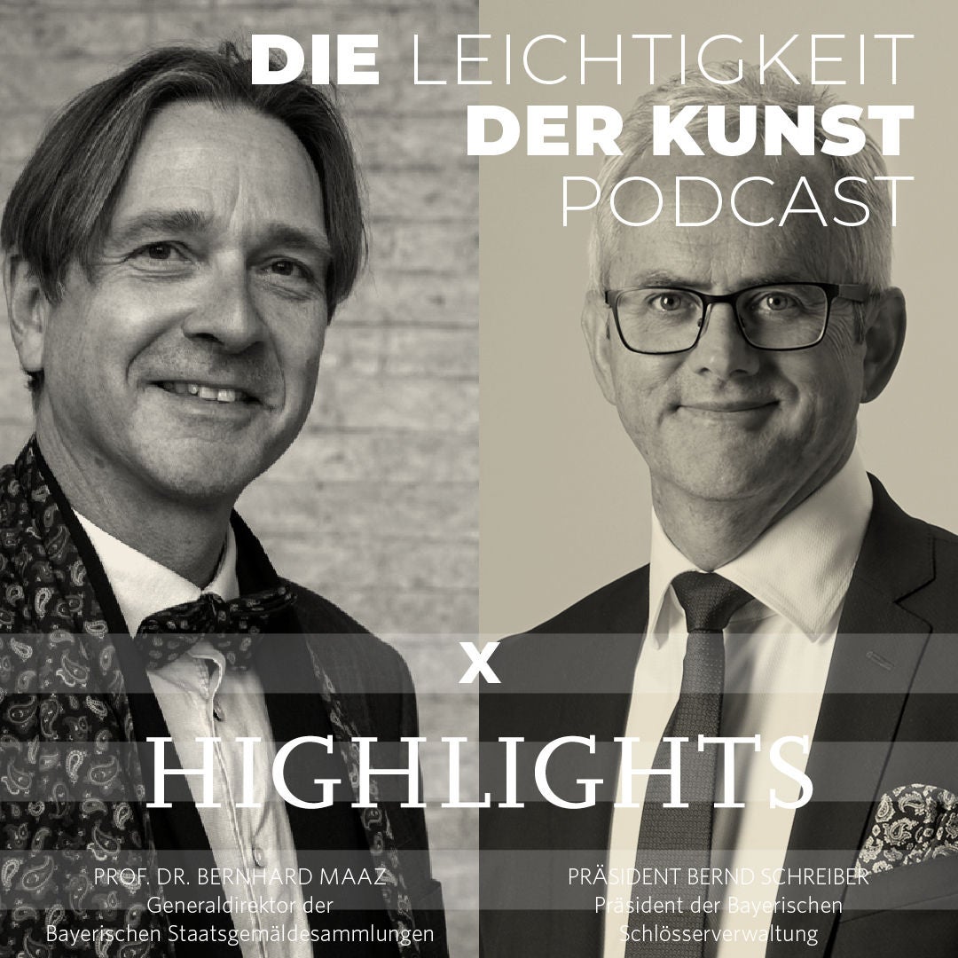 Prof. Dr. Bernhard Maaz und Bernd Schreiber x Munich HIGHLIGHTS 11: Kunst und Kultur in Bayern