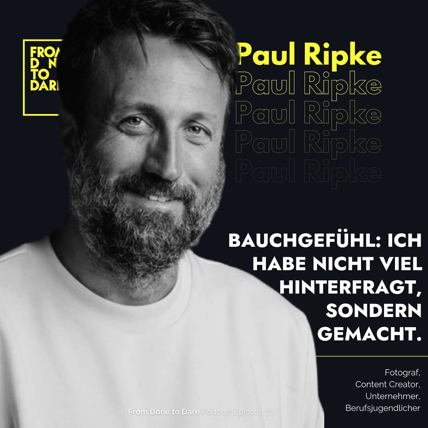 Bauchgefühl: Ich habe nicht viel hinterfragt, sondern gemacht. | Paul Ripke
