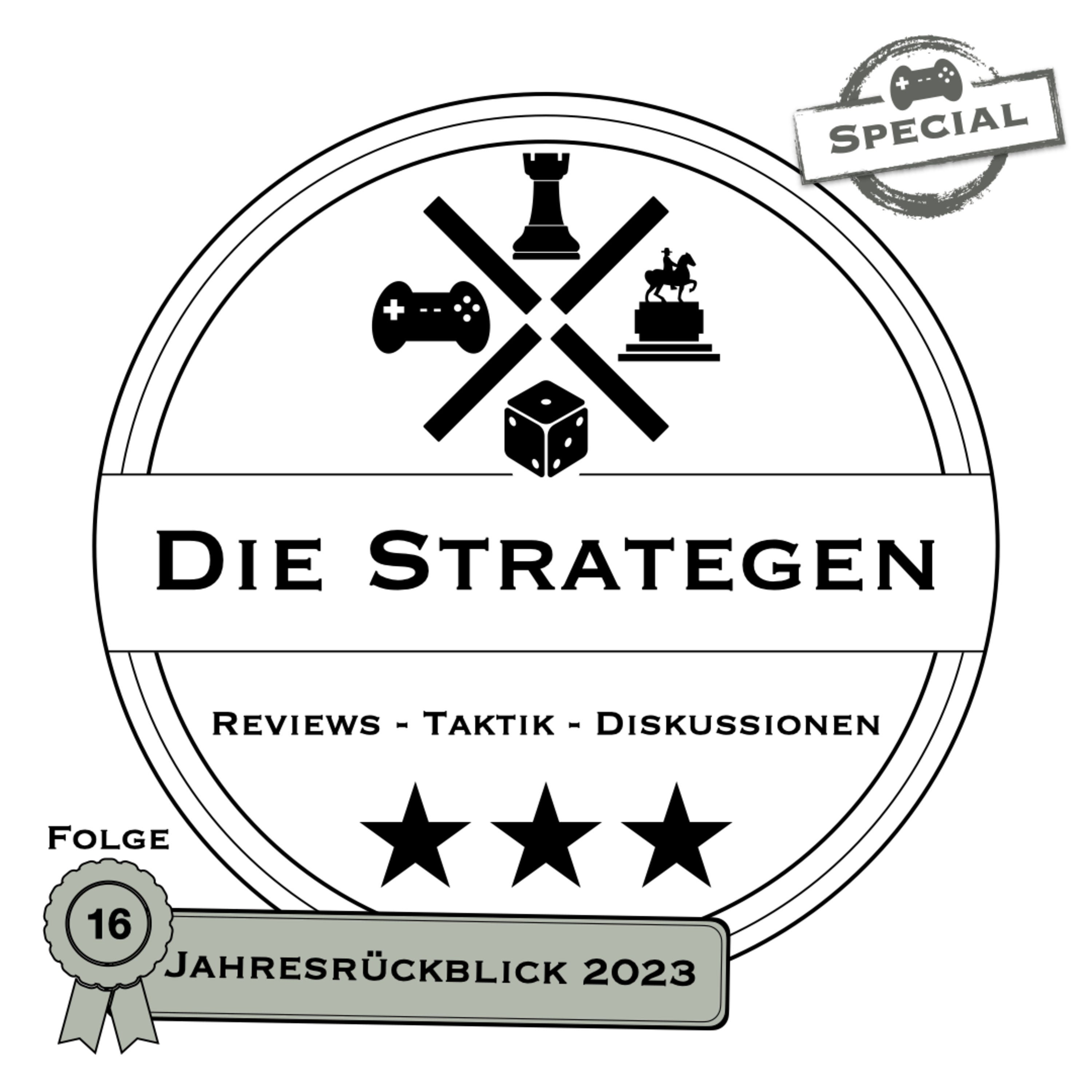 Jahresrückblick 2023 - Teil 1/2: TOP & FLOP Strategiespiele | Strategiespiele Podcast DeepDive #016