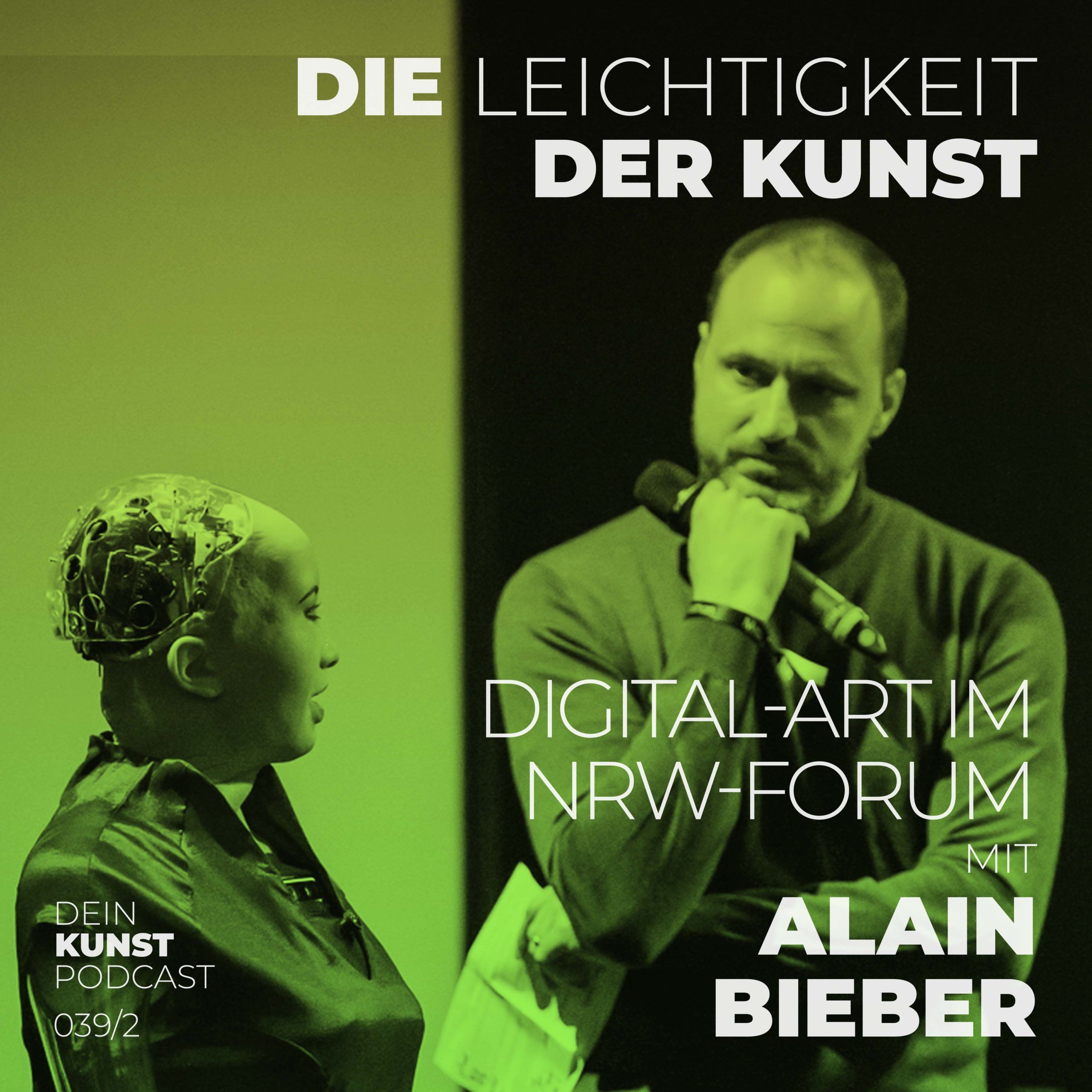 Alain Bieber: Digital-Art im NRW-Forum