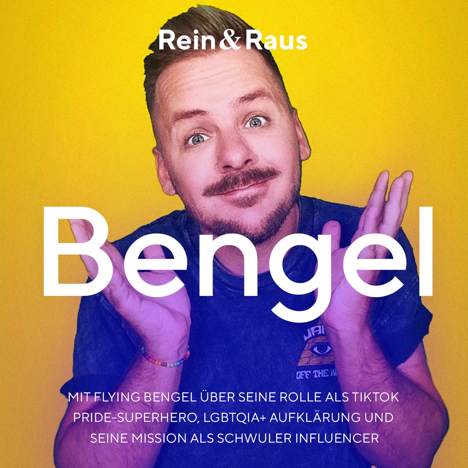 #119 – Bengel › Mit Flying Bengel über seine Rolle als schwuler TikTok Pride-Superhero, LGBTQIA+ Aufklärung & mehr