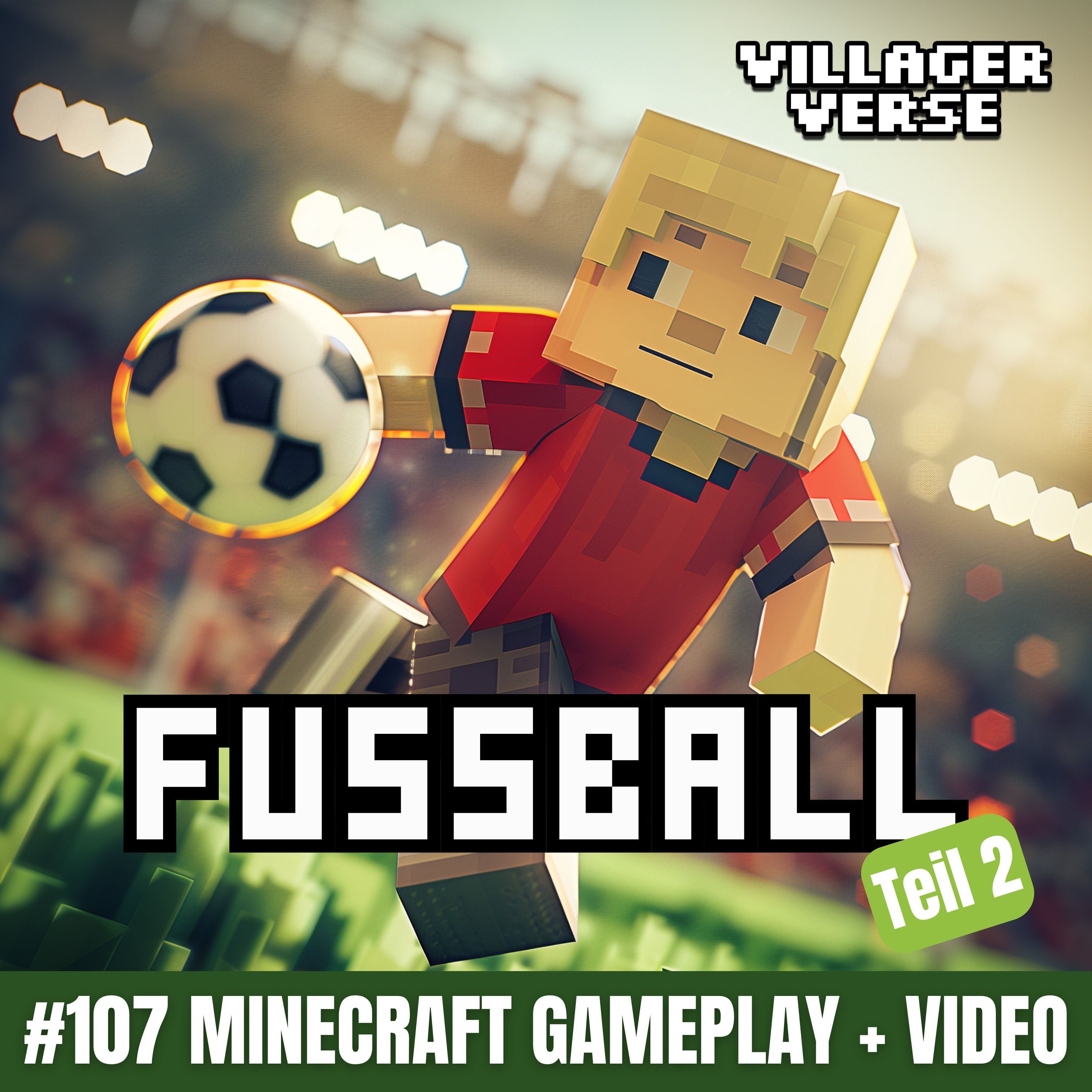 Fußball in Minecraft durchgespielt! (Soccer Celebration Teil 2) ⚽ #107