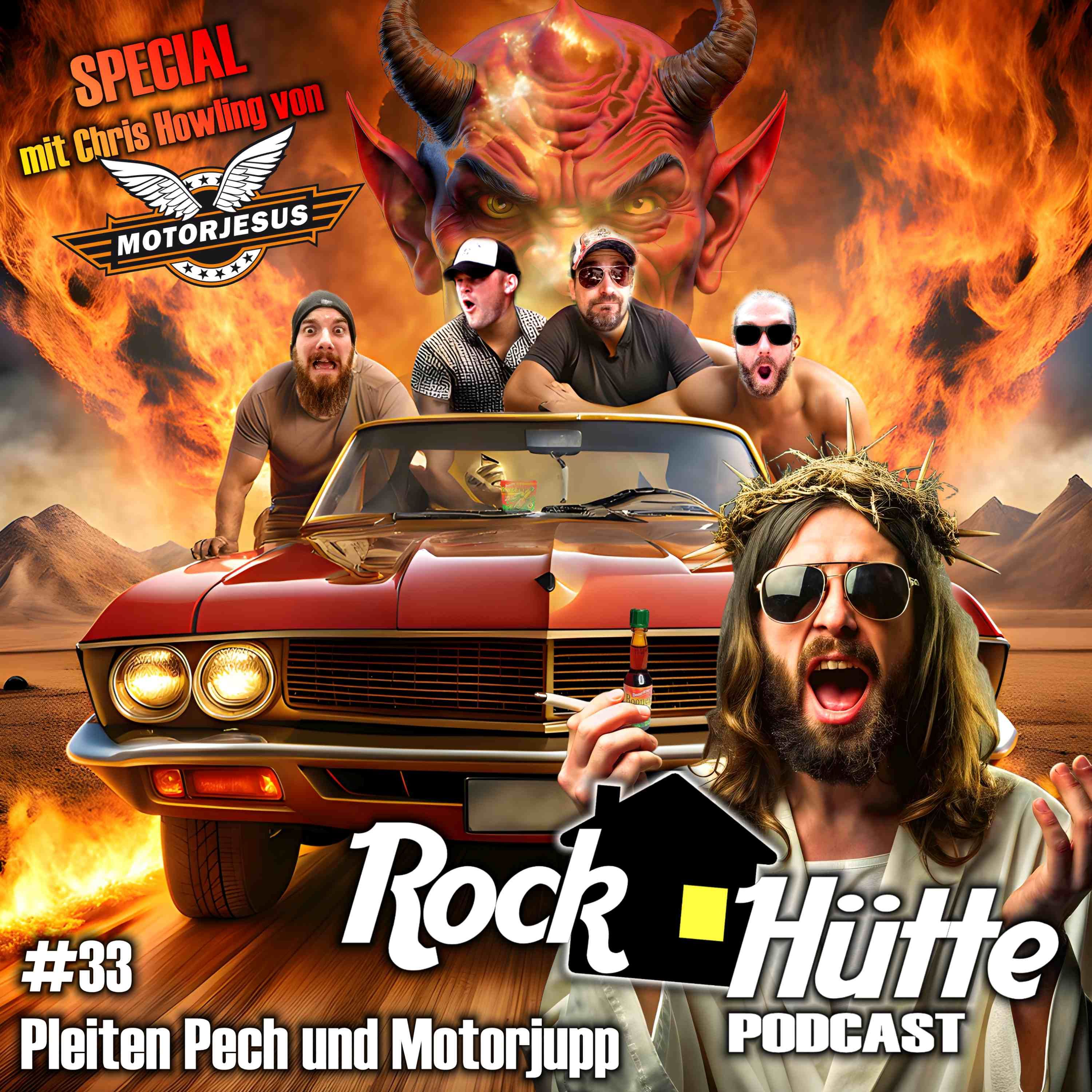 #033 | Pleiten Pech und Motorjupp (Special mit Chris Howling von Motorjesus)