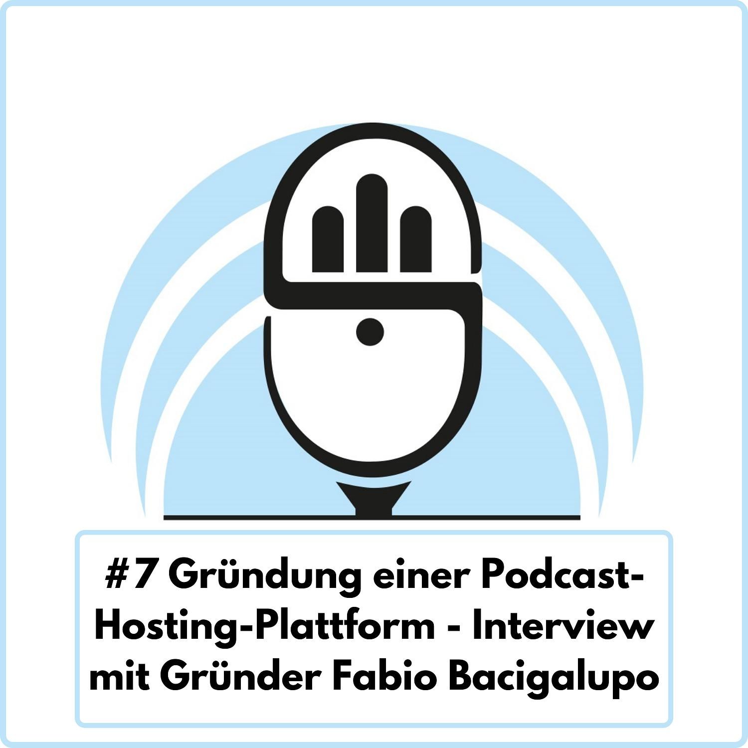 Gründung einer Podcast-Hosting-Plattform mit Podcaster.de Gründer Fabio Bacigalupo (Ep. 7)