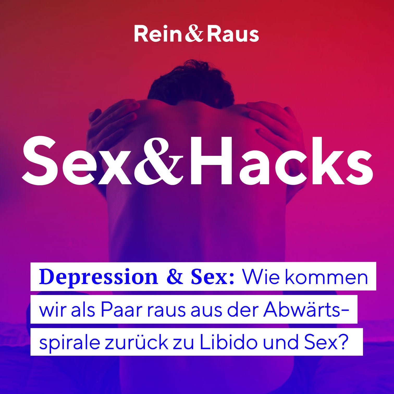 #85 SEXHACK – Depression & Sex › Wie kommen wir als Paar raus aus der Abwärtsspirale zurück zu Libido und Sex?