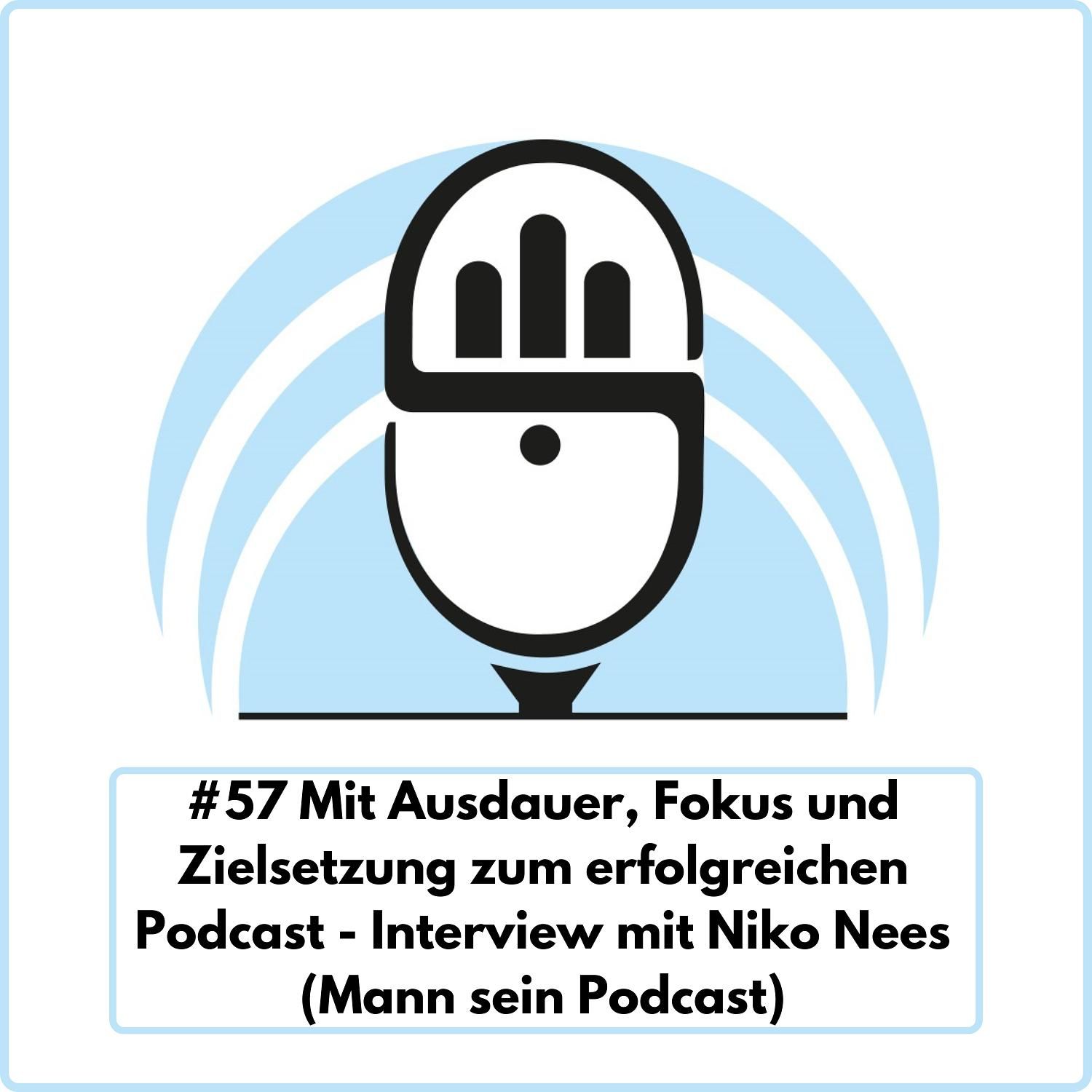 Mit Ausdauer, Fokus und Zielsetzung zum erfolgreichen Podcast mit Niko Nees (Ep. 57)