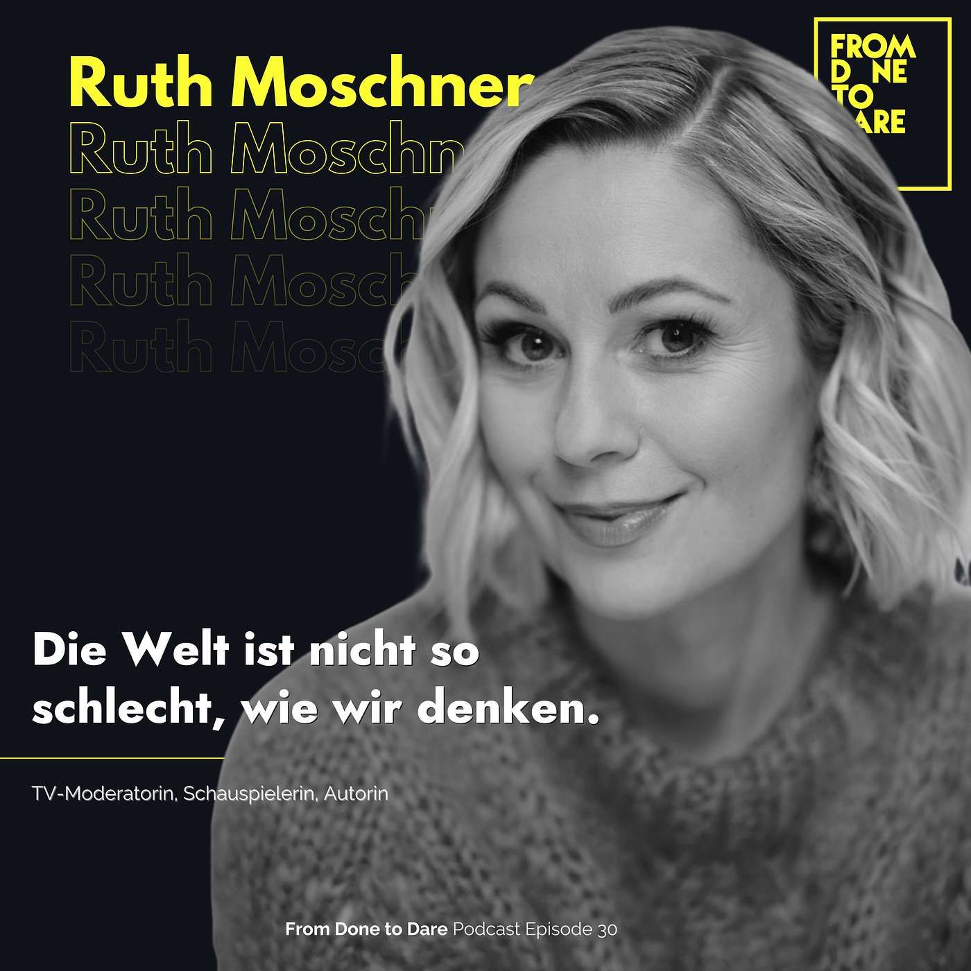 Die Welt ist nicht so schlecht, wie wir denken | Ruth Moschner