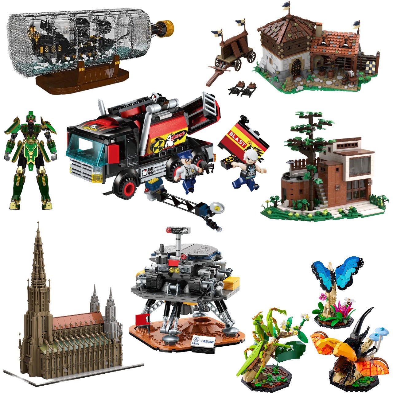 Klemmbaustein News 125: BlueBrixx, LEGO, Cobi, Keeppley, MOCs der Woche und mehr