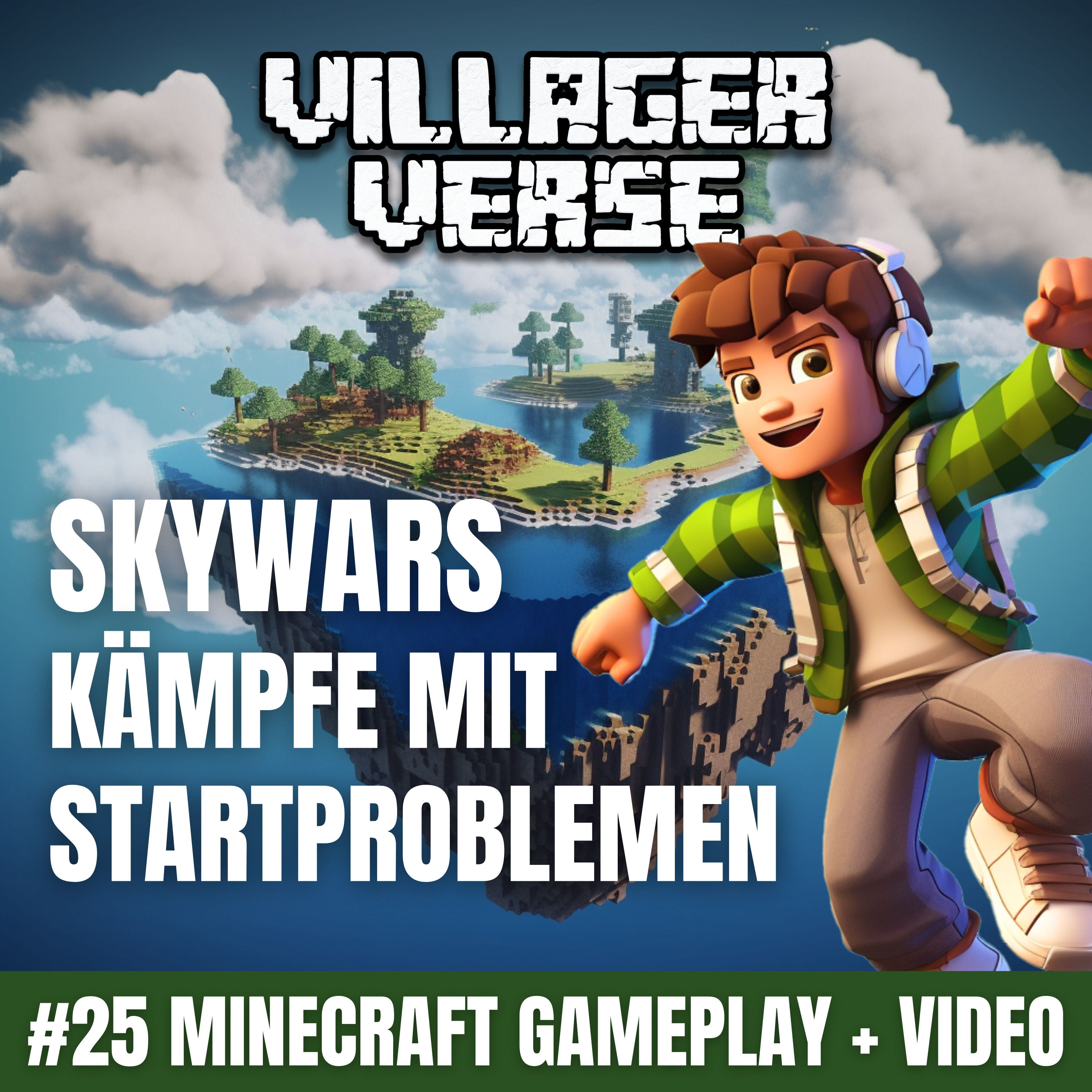 Minecraft SkyWars Kämpfe mit Startproblemen ⚔ #25