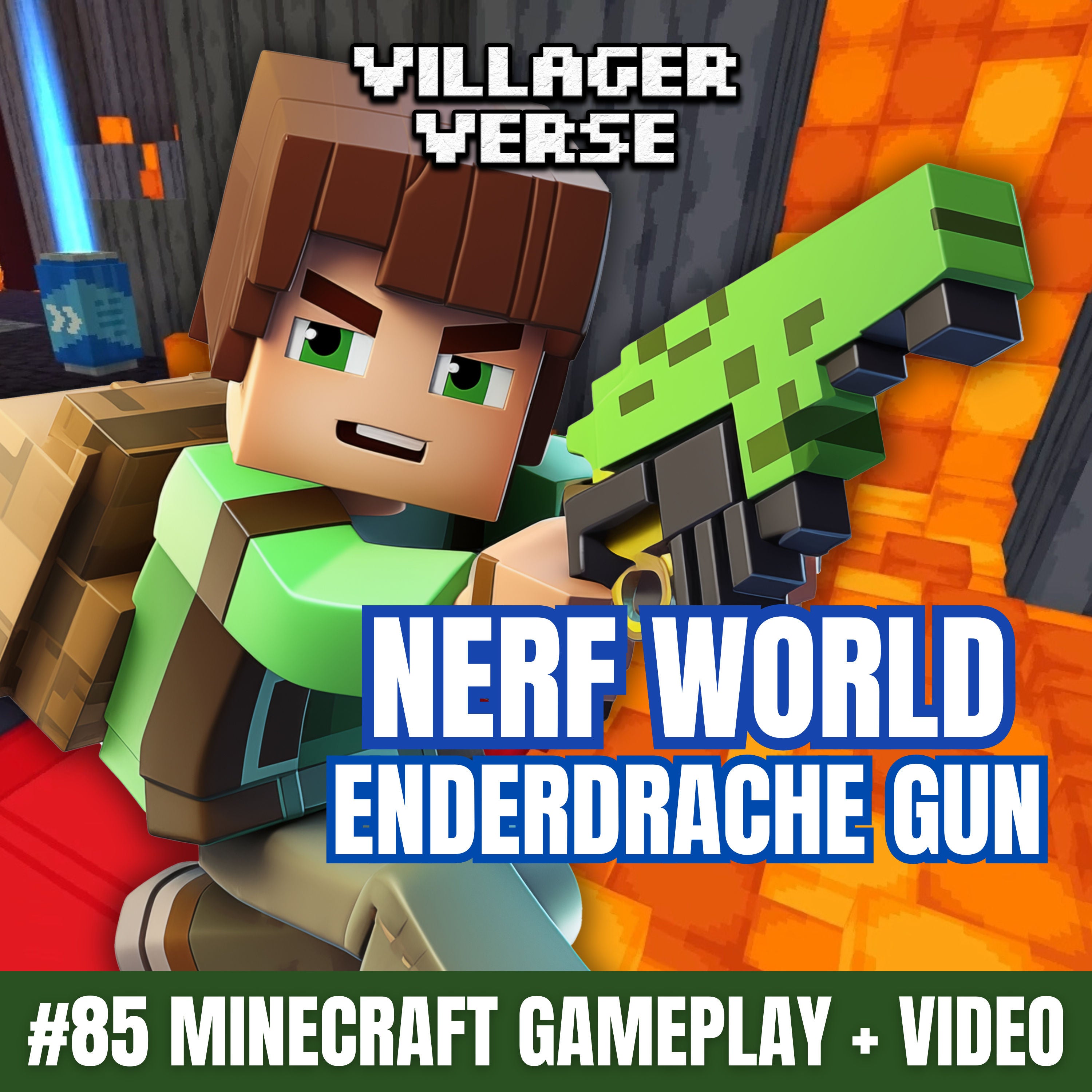 Nerf World mit der Enderdrachen-Gun 🐉 #85