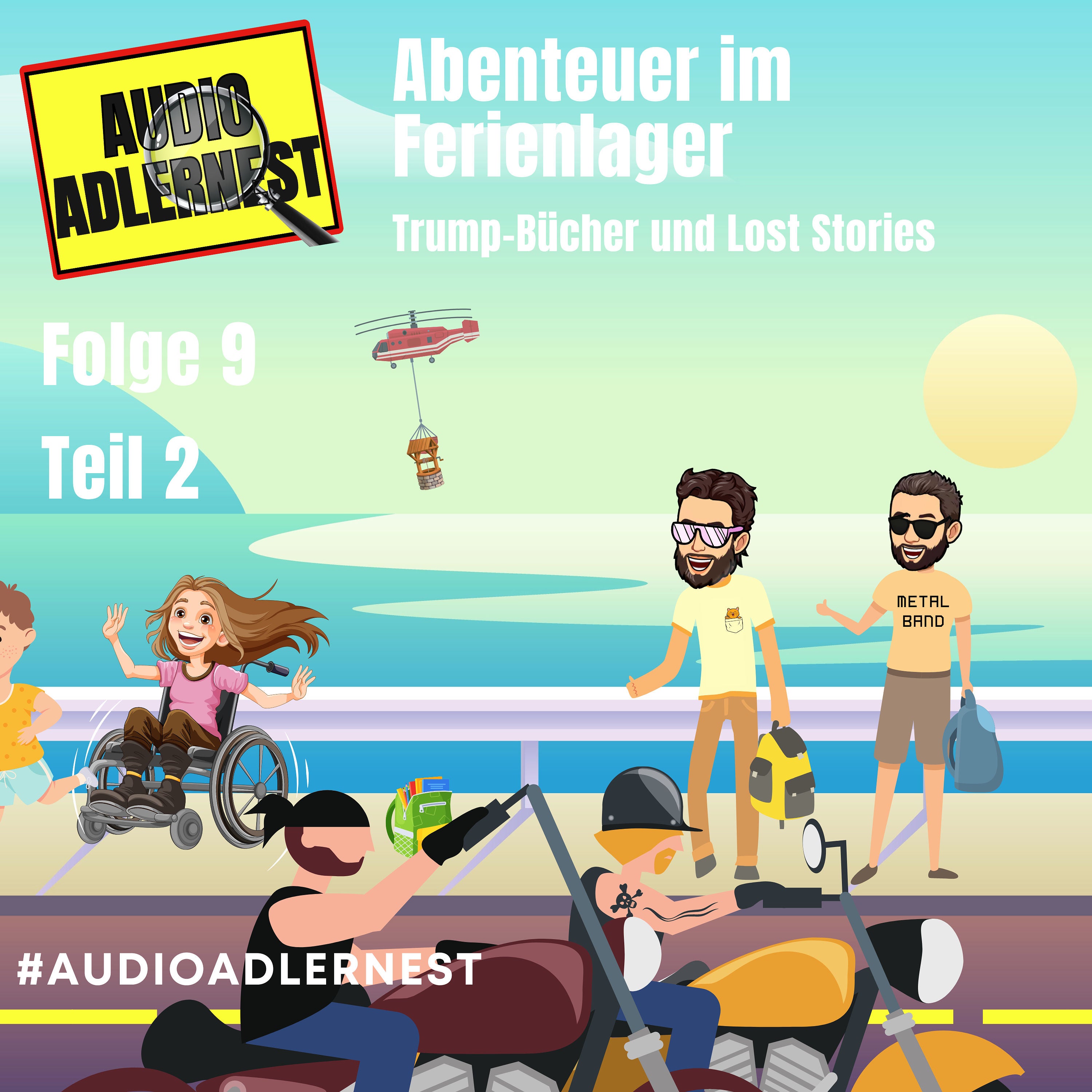 Abenteuer im Ferienlager - Teil 2 - Die Tramp-Bücher von TKKG Folge 9 (#016)