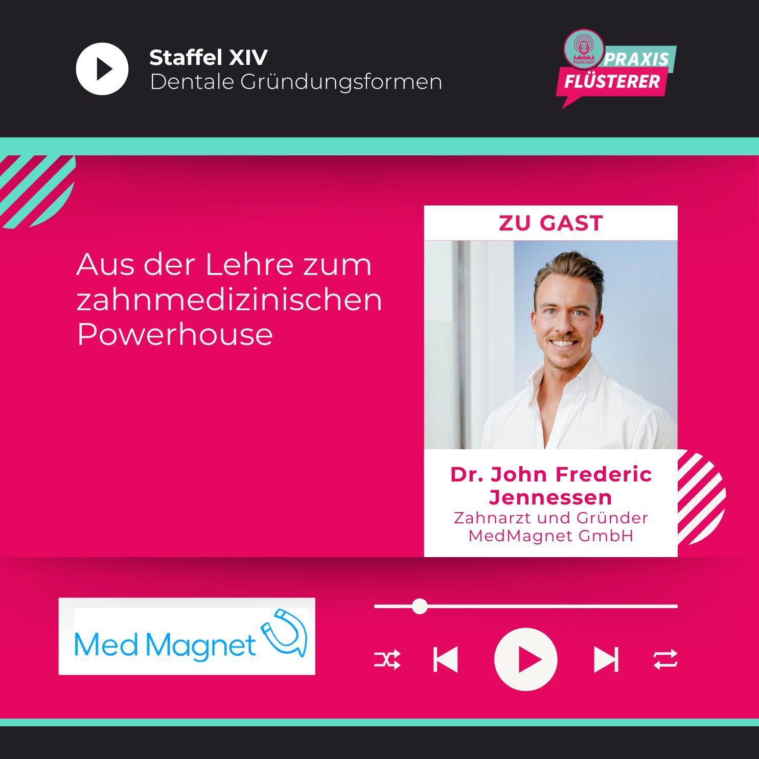 #185: Aus der Lehre zum zahnmedizinischen Powerhouse | Teil 1 mit Dr. John Jennessen